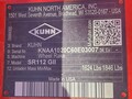 2024 Kuhn SR112GII Rake