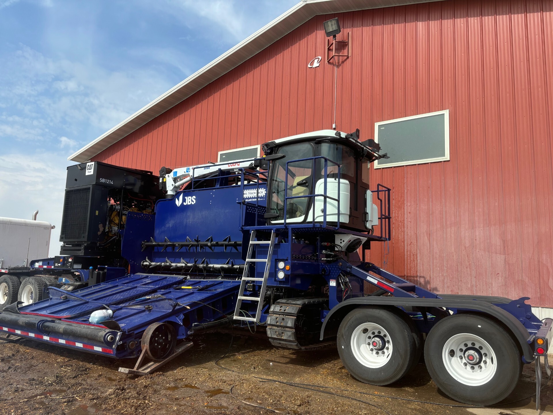 2024 JBS Track-Pack SB1214 Forage Bagger - $600,000 | Machinery Pete