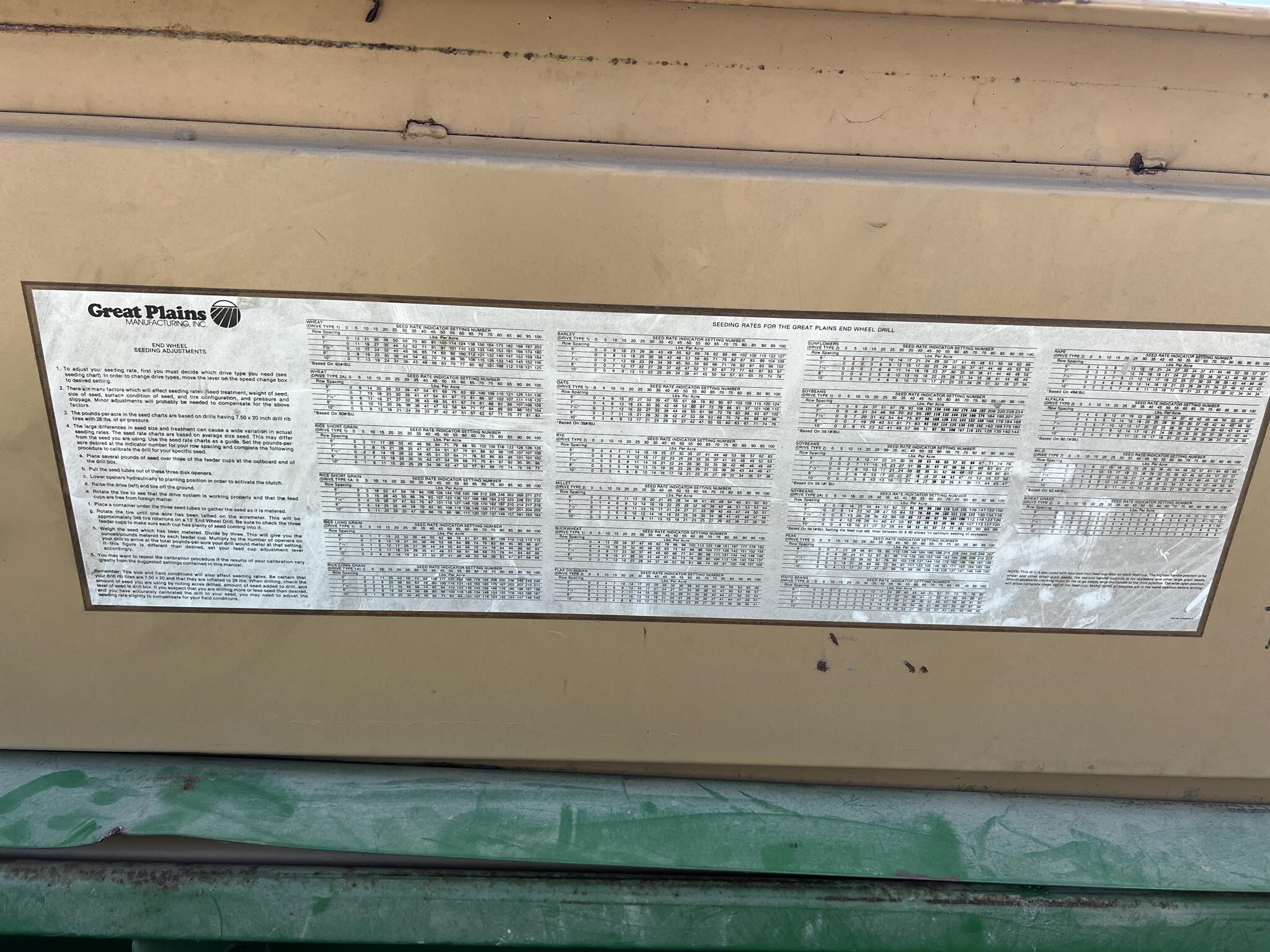  Great Plains Solid Stand 13 Drill