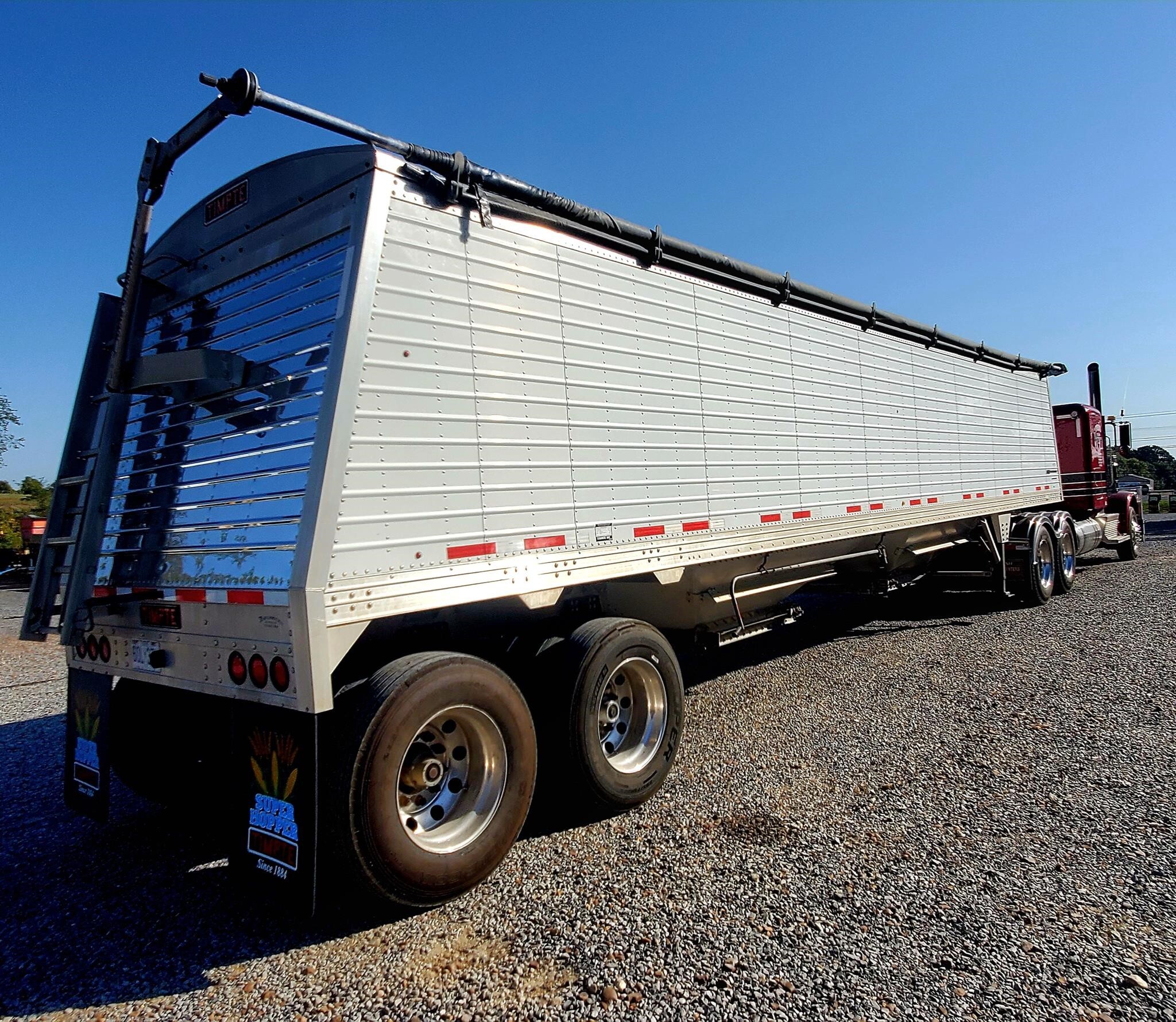 2020 Timpte 40FT Grain Trailer 39,000 Machinery Pete