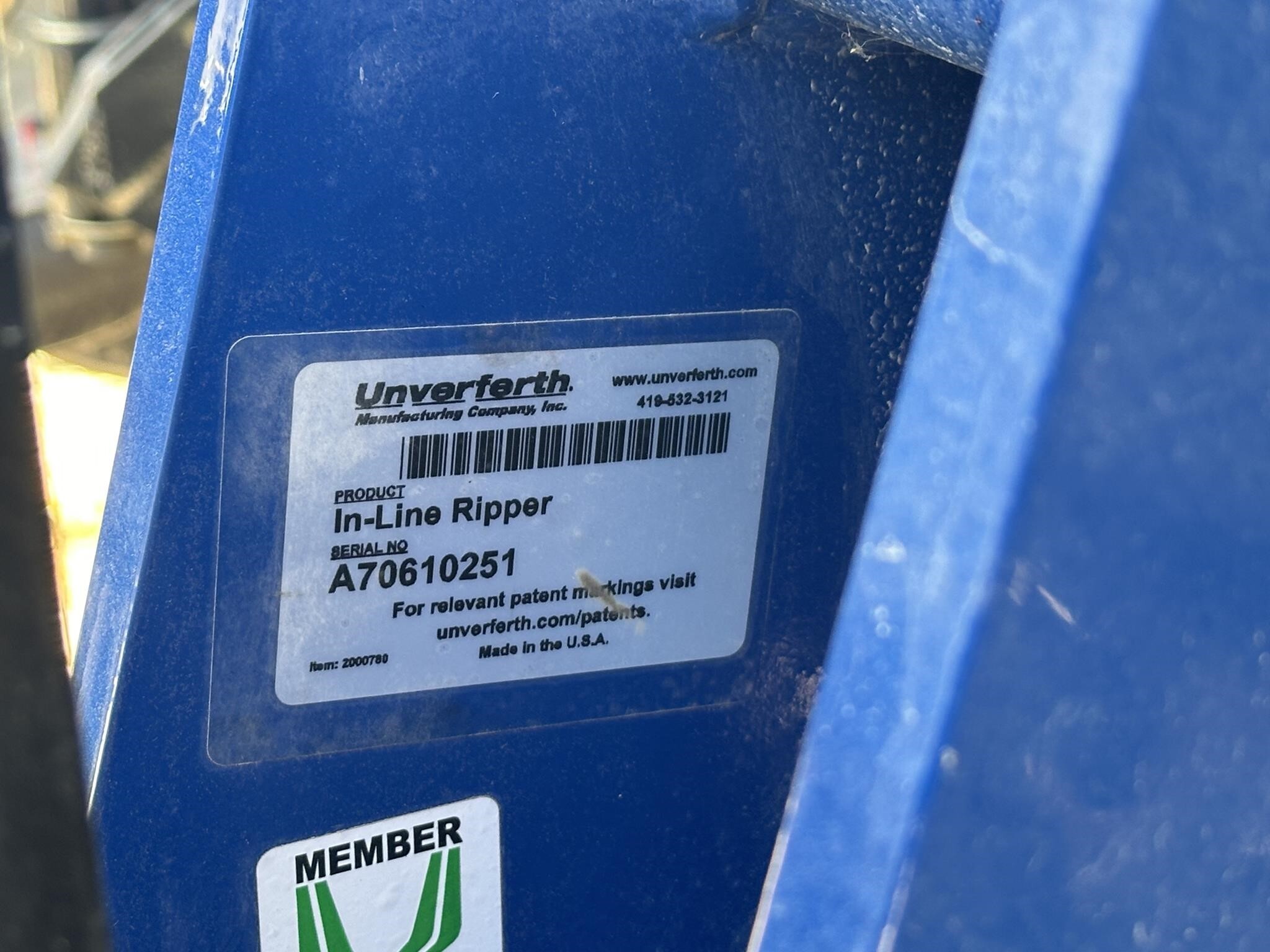 2024 Blu-Jet Sub Tiller 4 In-Line Ripper