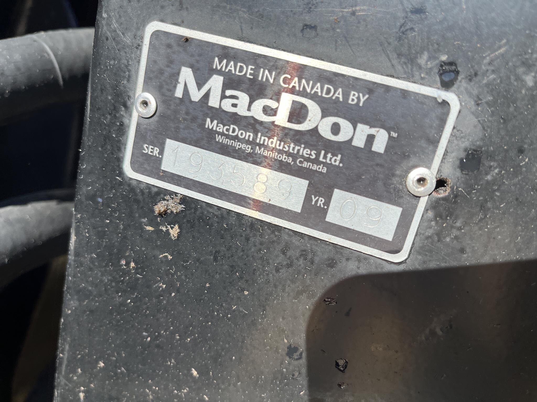 2009 MacDon FD70 Platform