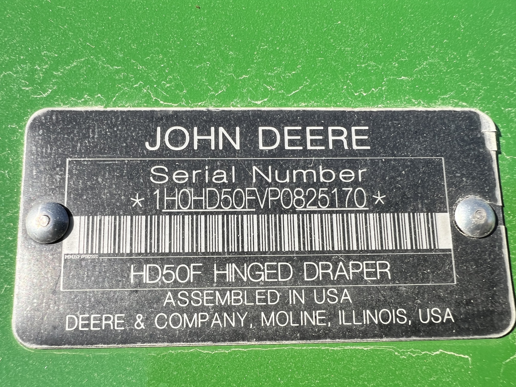 2023 John Deere HD50F Platform