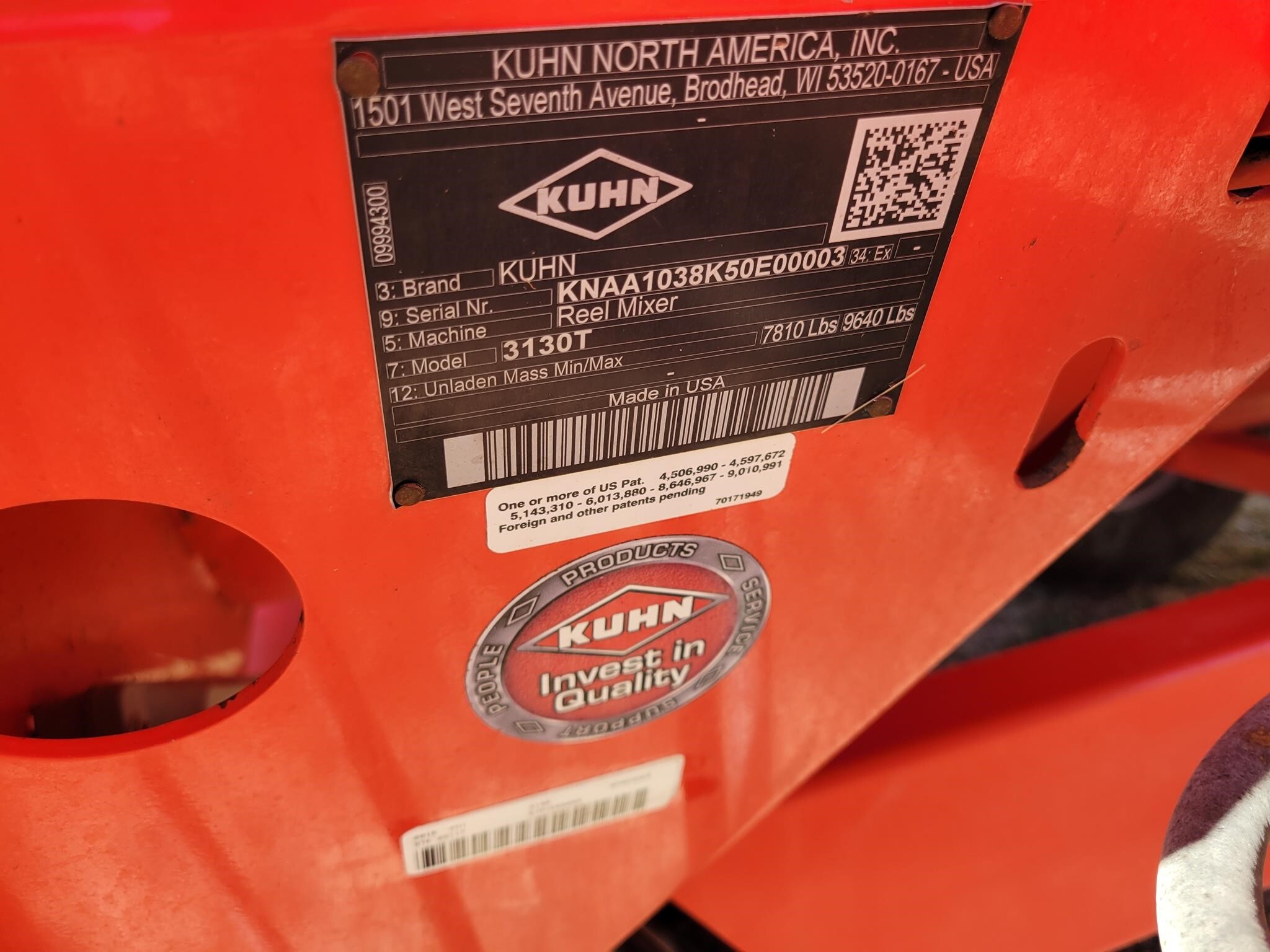 2019 Kuhn Knight 3130 Grinders and Mixer