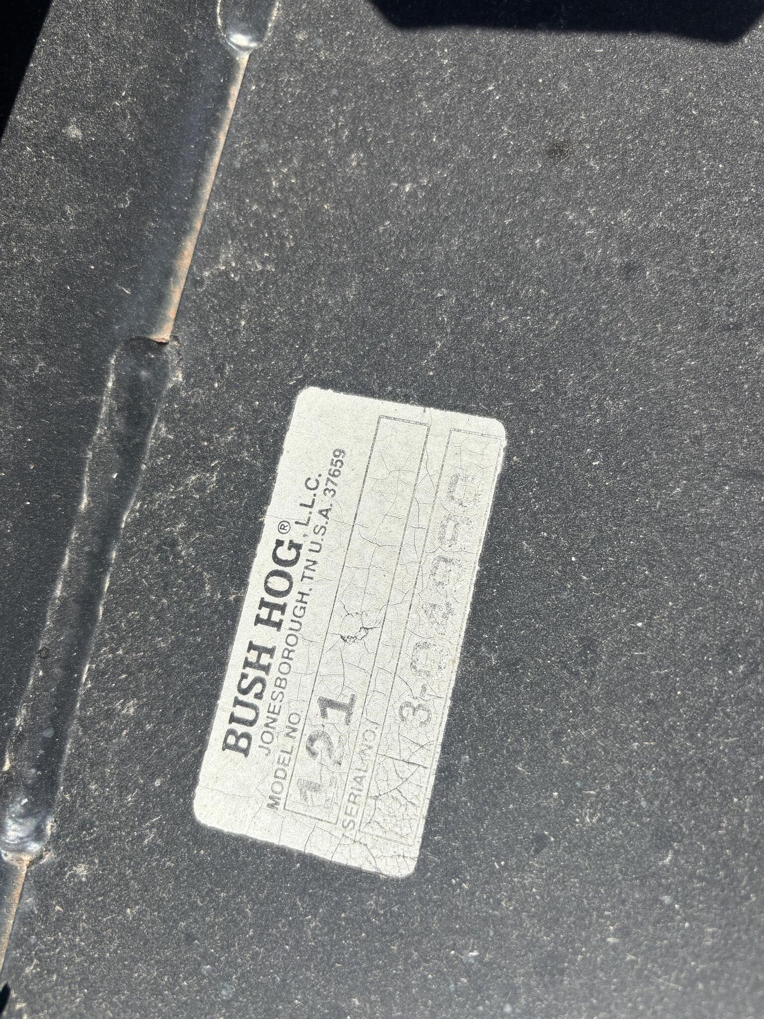  Bush Hog 121-09 Blade