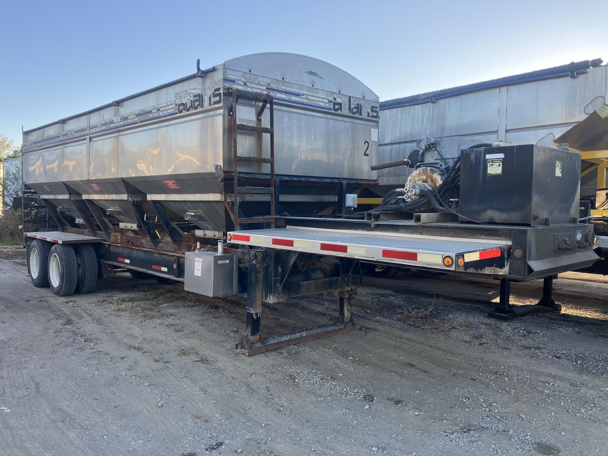 2014 Adams Fertilizer Equipment 24T PullType Fertilizer Spreader 38,000 Machinery Pete