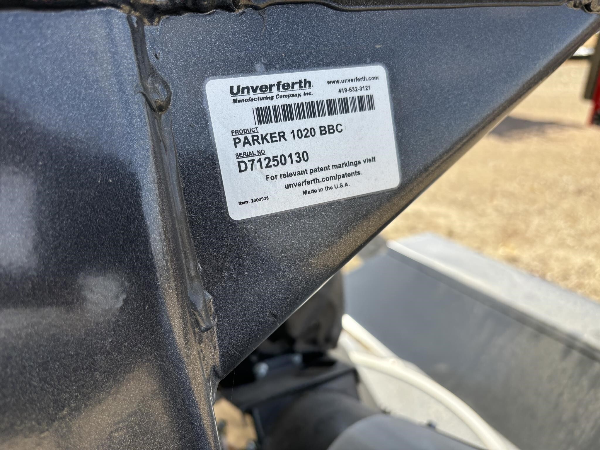 2024 Parker 1020 Seed Tender