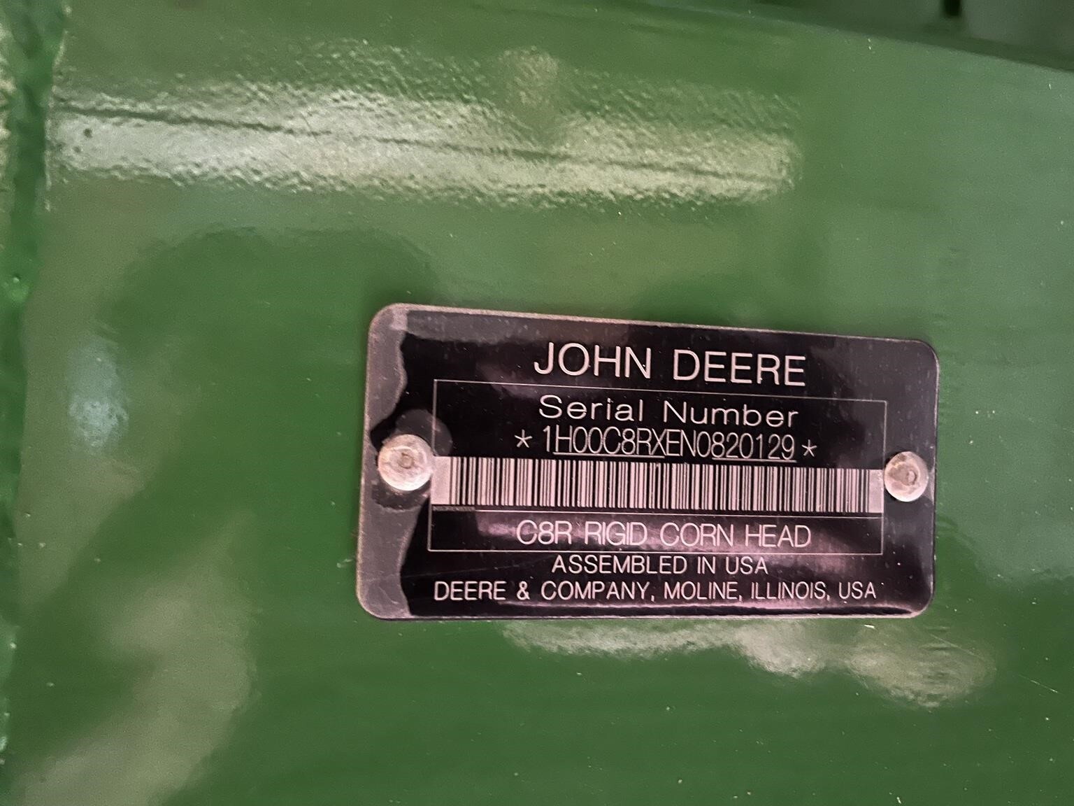 2022 John Deere C8R Corn Head