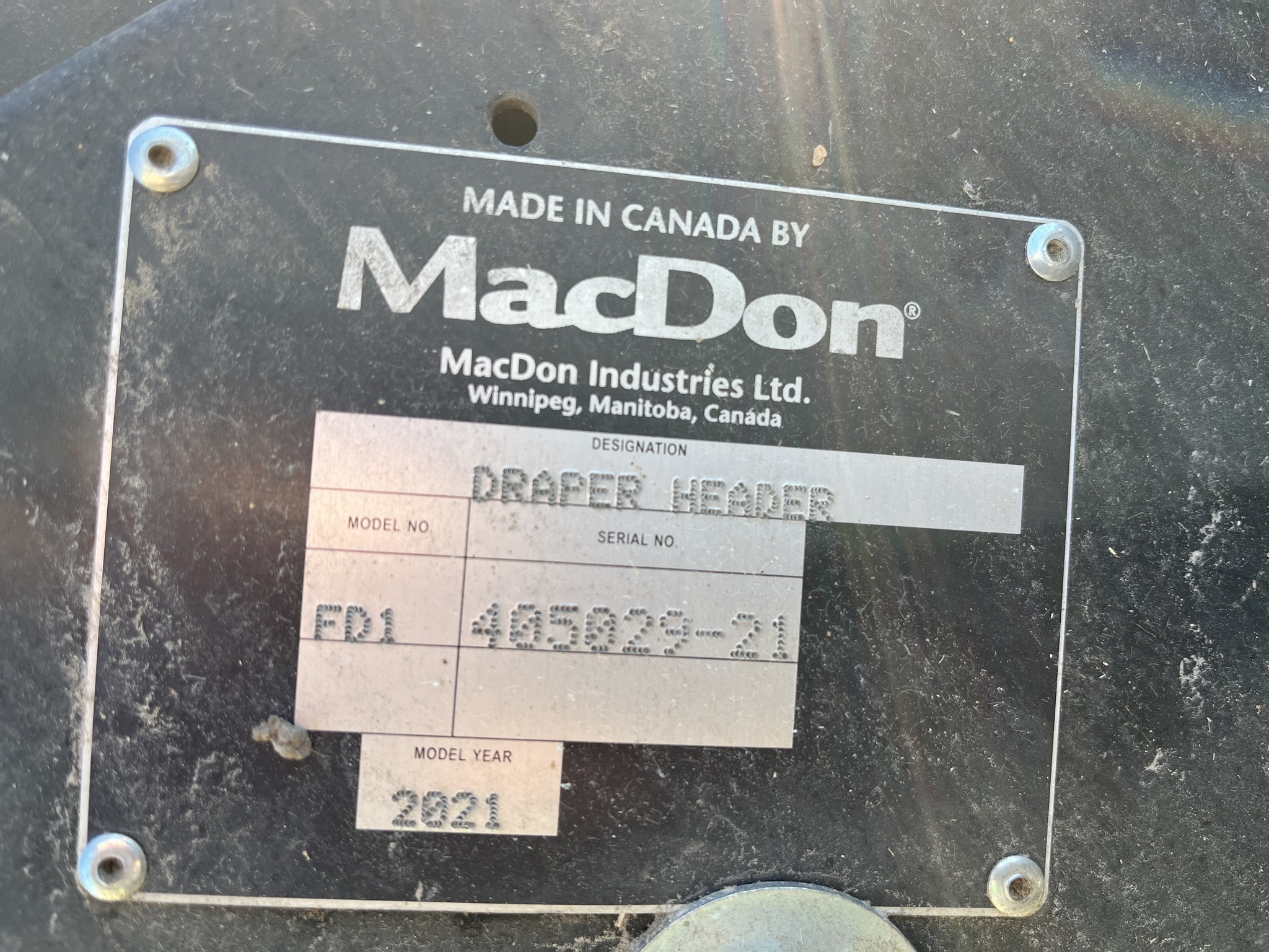 2021 MacDon FD140 Platform