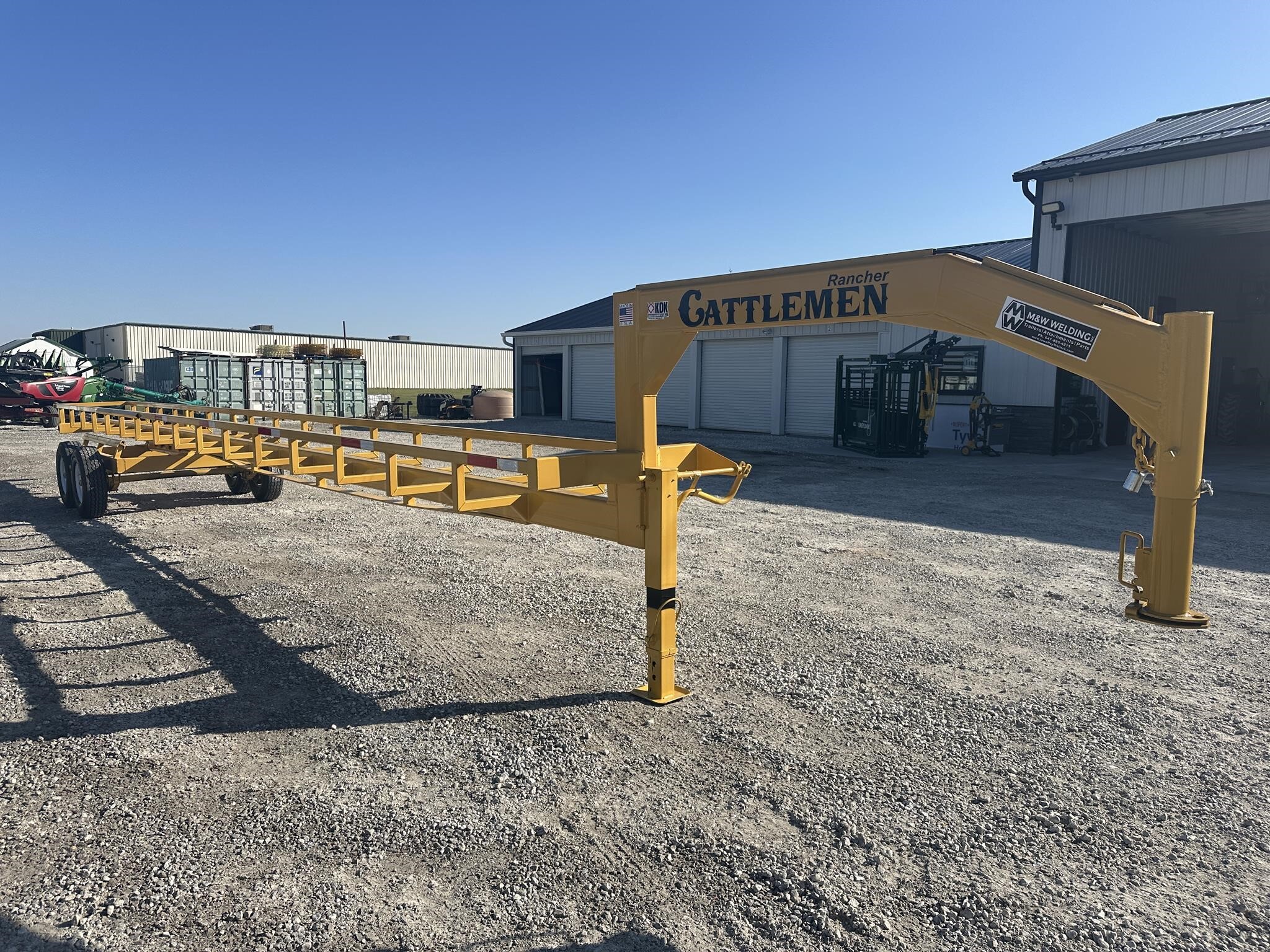 2024 M&W MW42HDNL Bale Wagons and Trailer