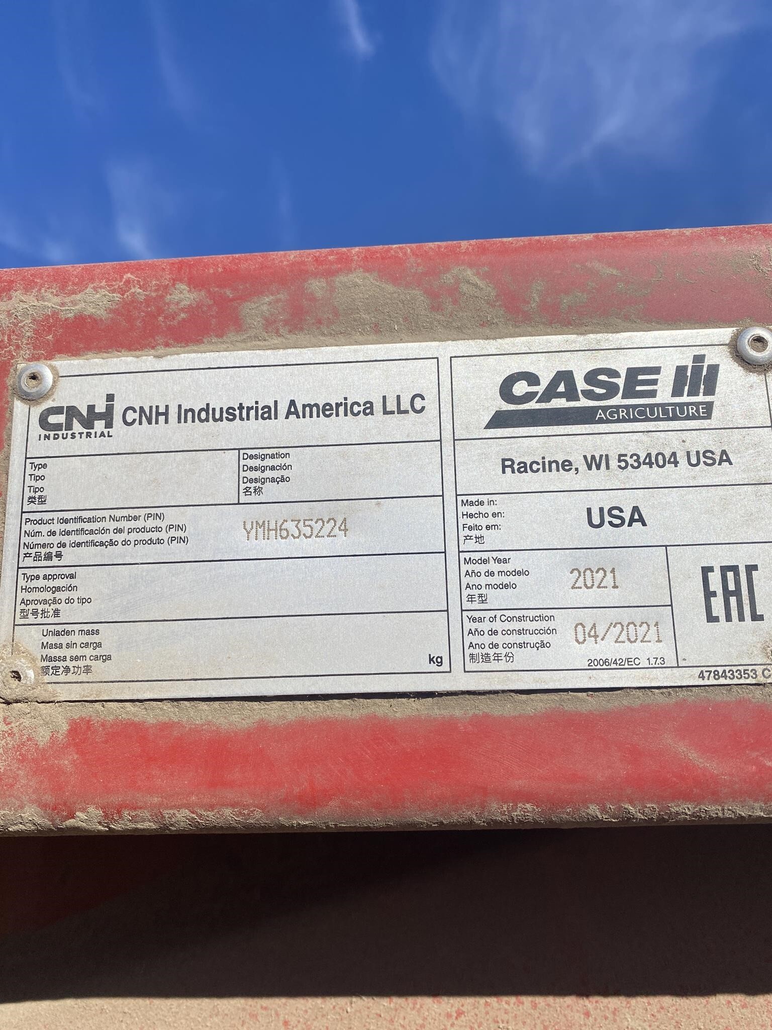 2021 Case IH 4412 Corn Head