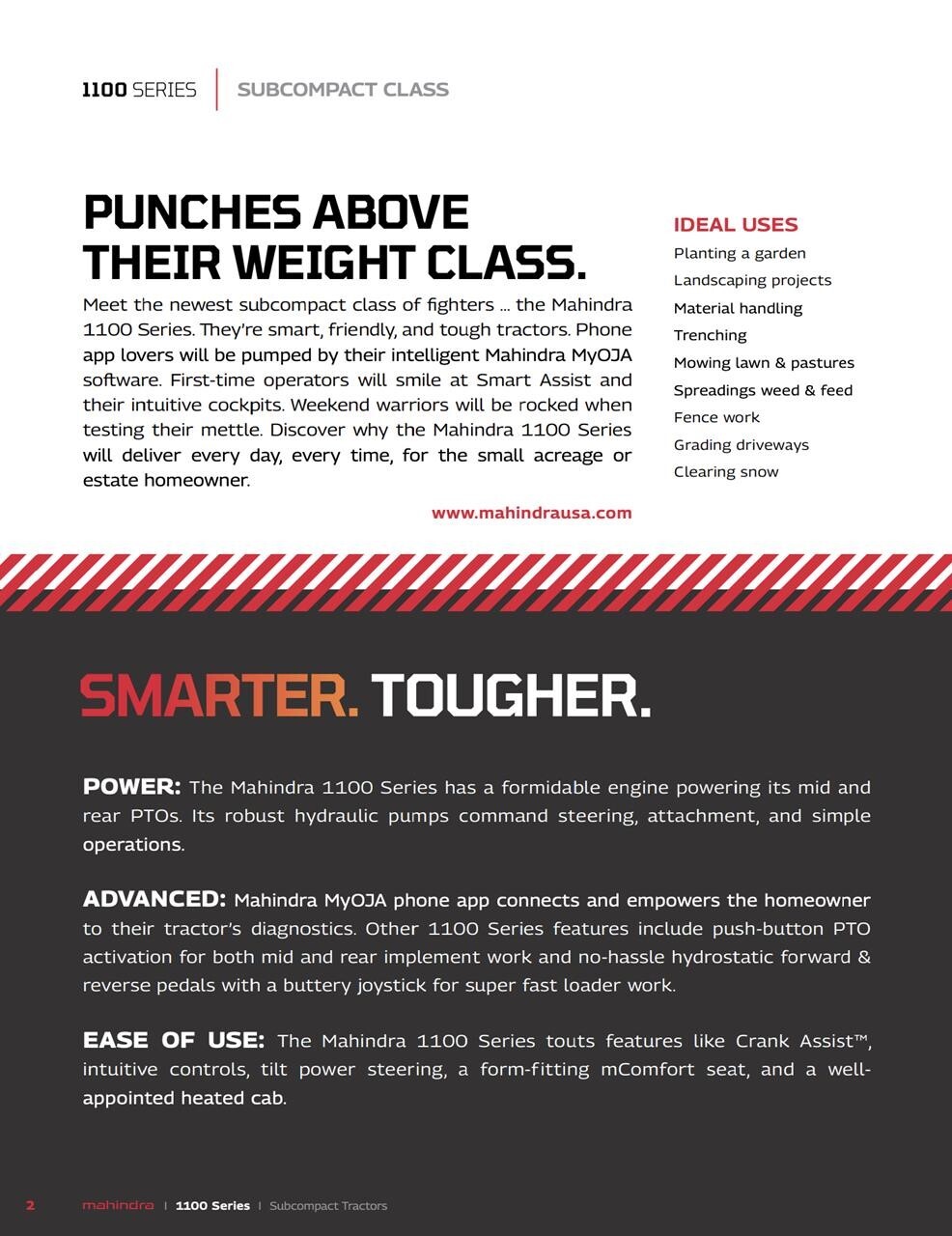  Mahindra 1126HST Tractor