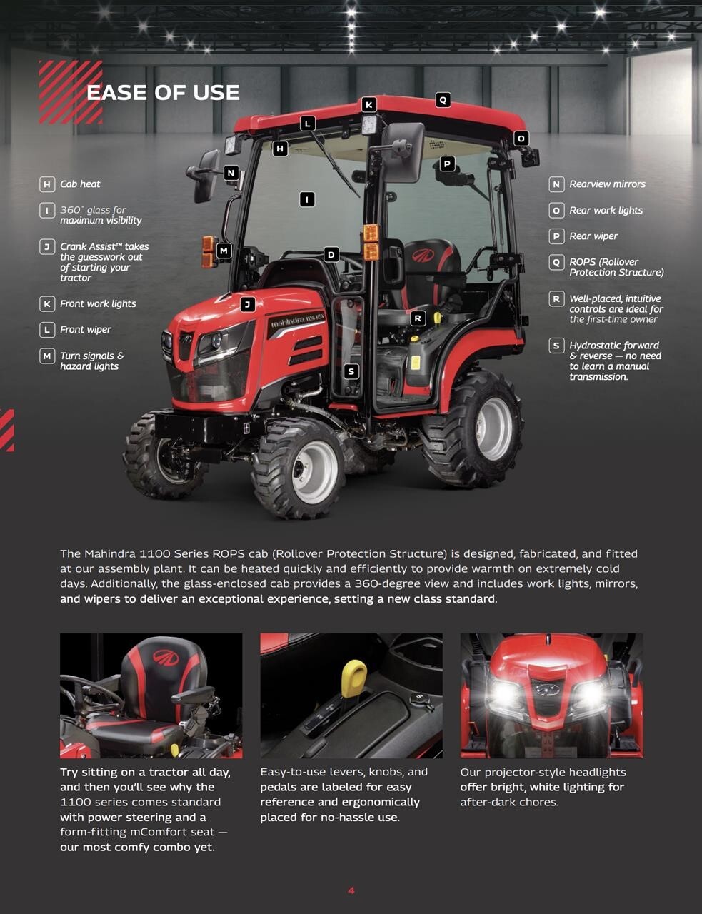  Mahindra 1126HST Tractor