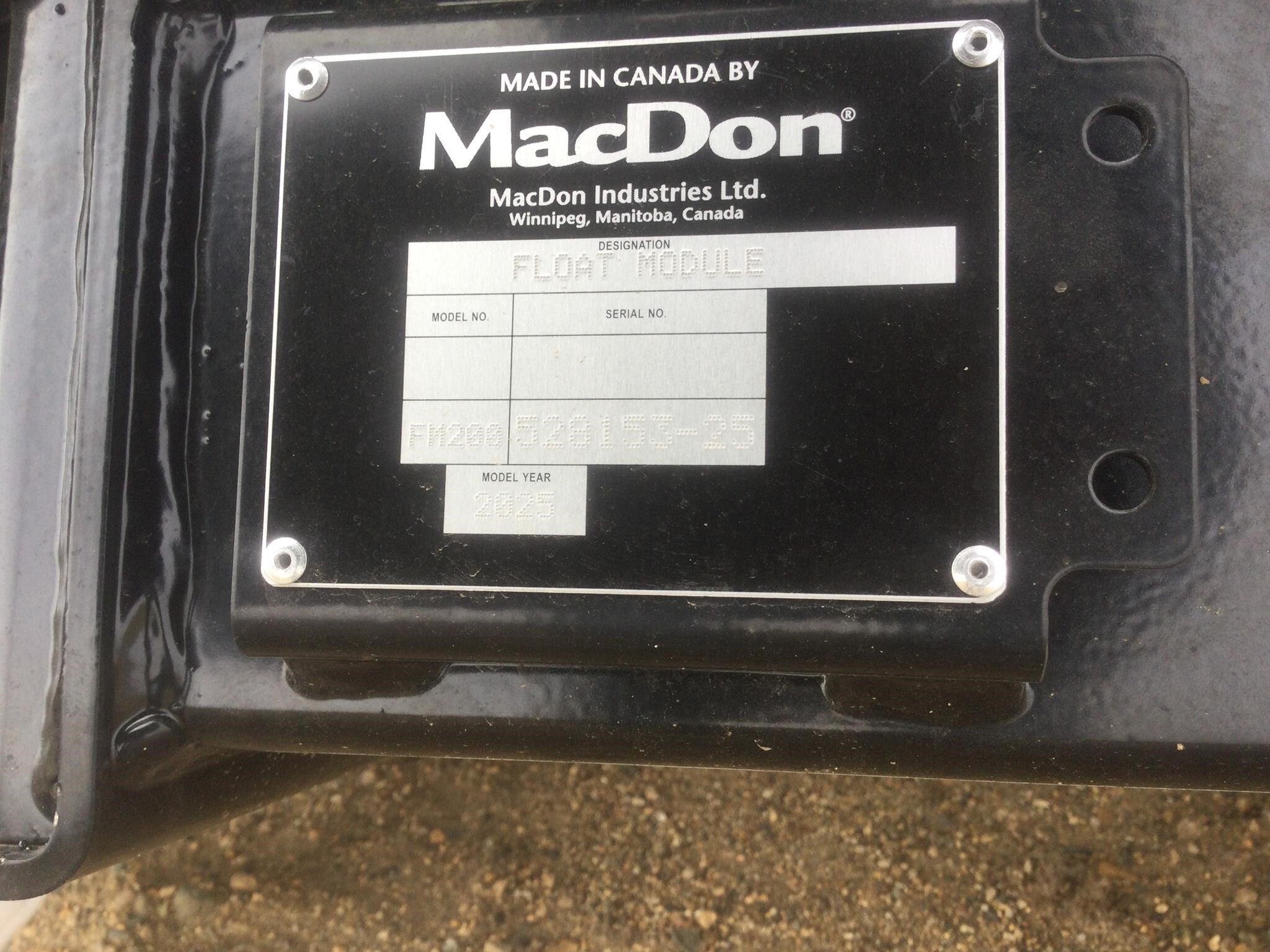2025 MacDon FD240 Platform