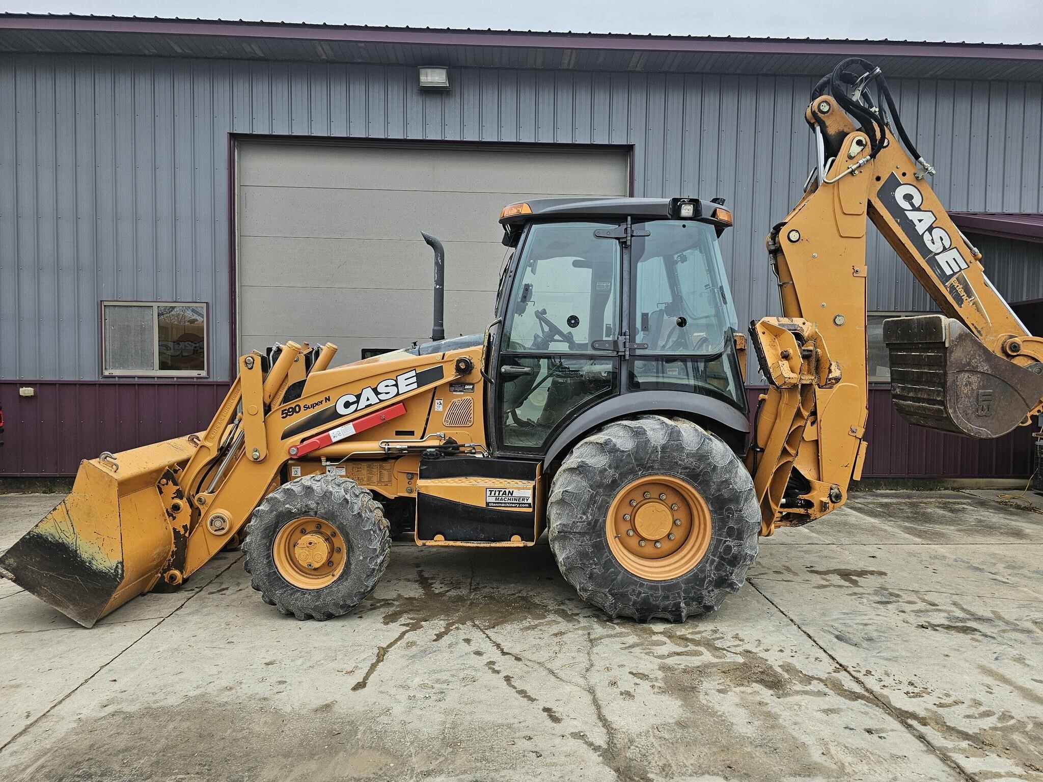 2011 Case 590SN Backhoe