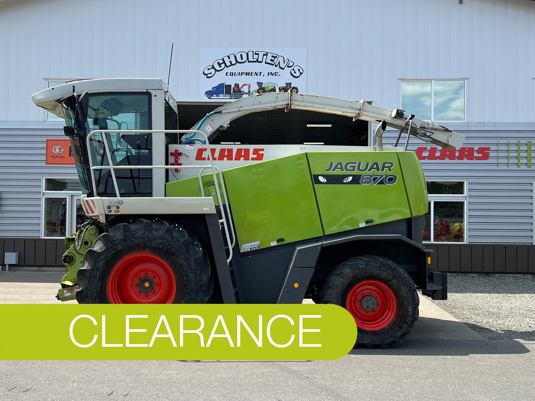 2006 Claas Jaguar 870 Self-Propelled Forage Harvester
