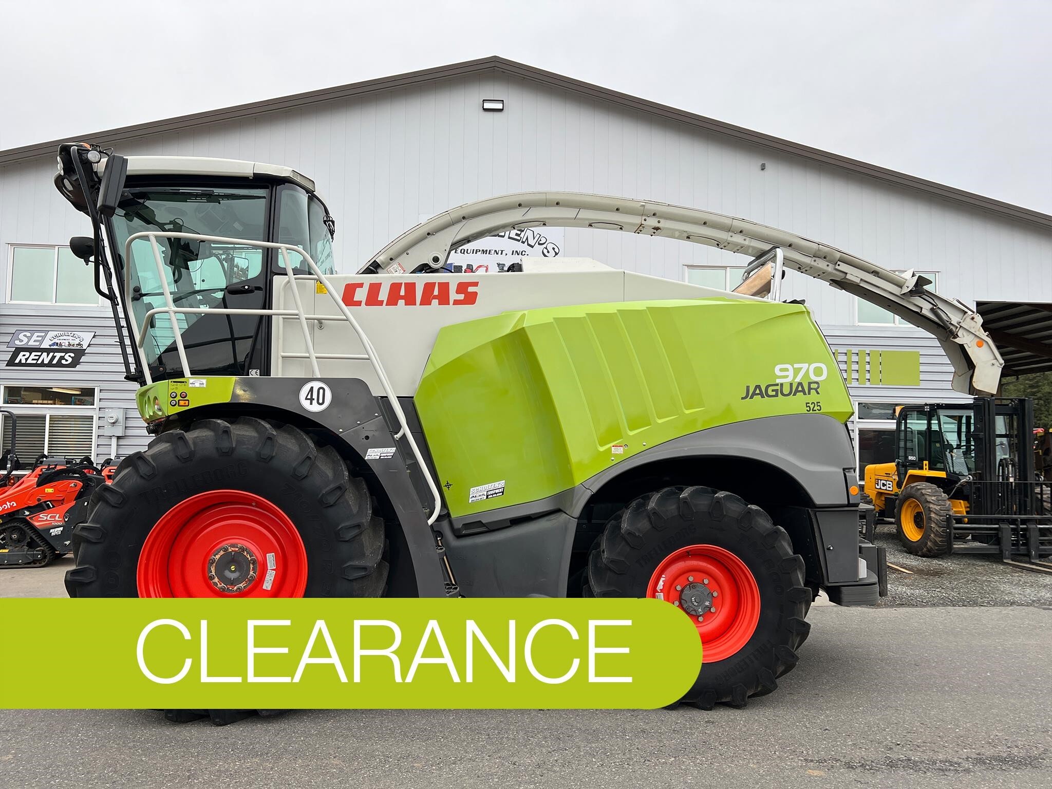 2017 Claas Jaguar 970 Self-Propelled Forage Harvester
