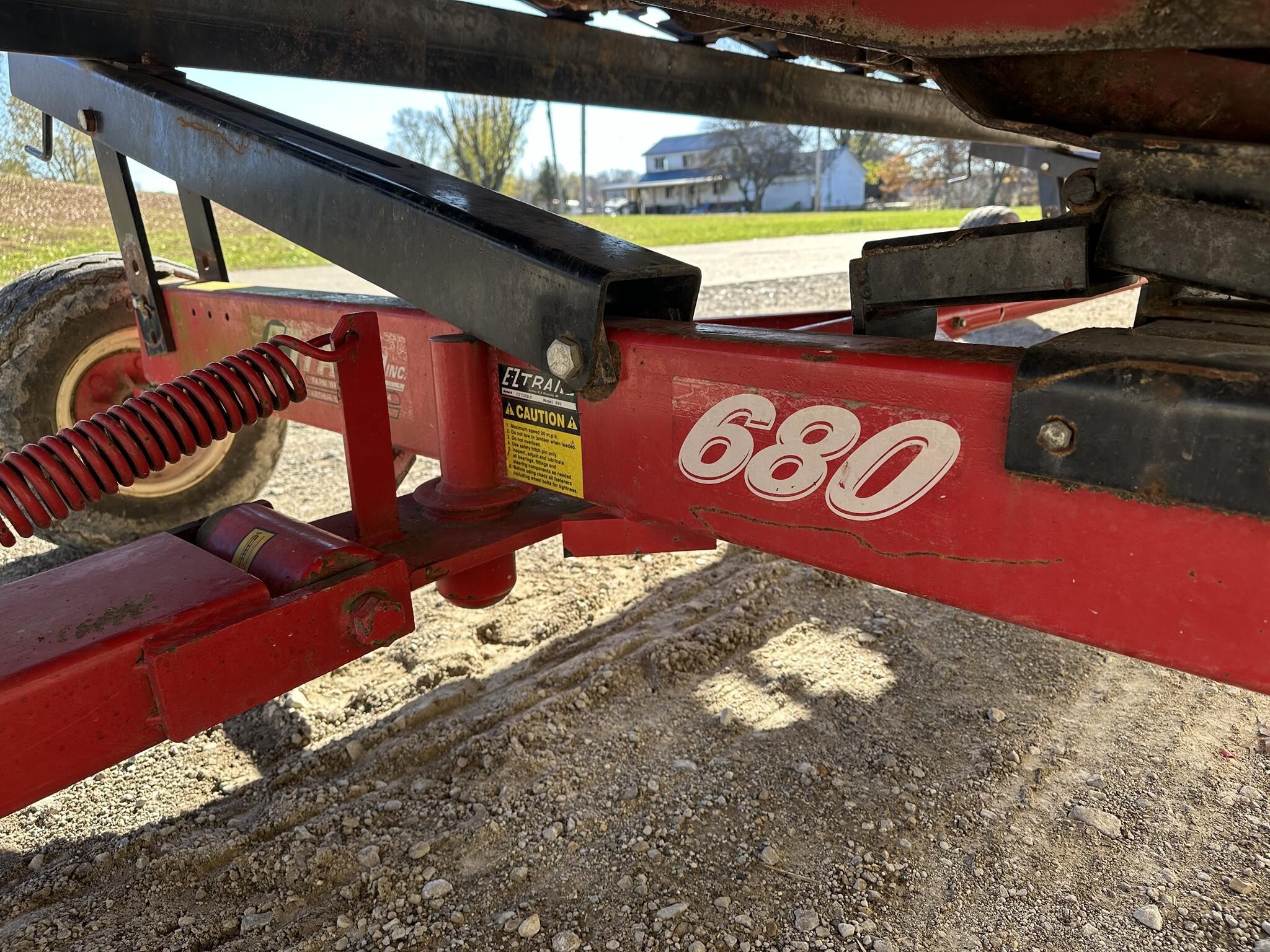  E-Z Trail 680 Header Trailer