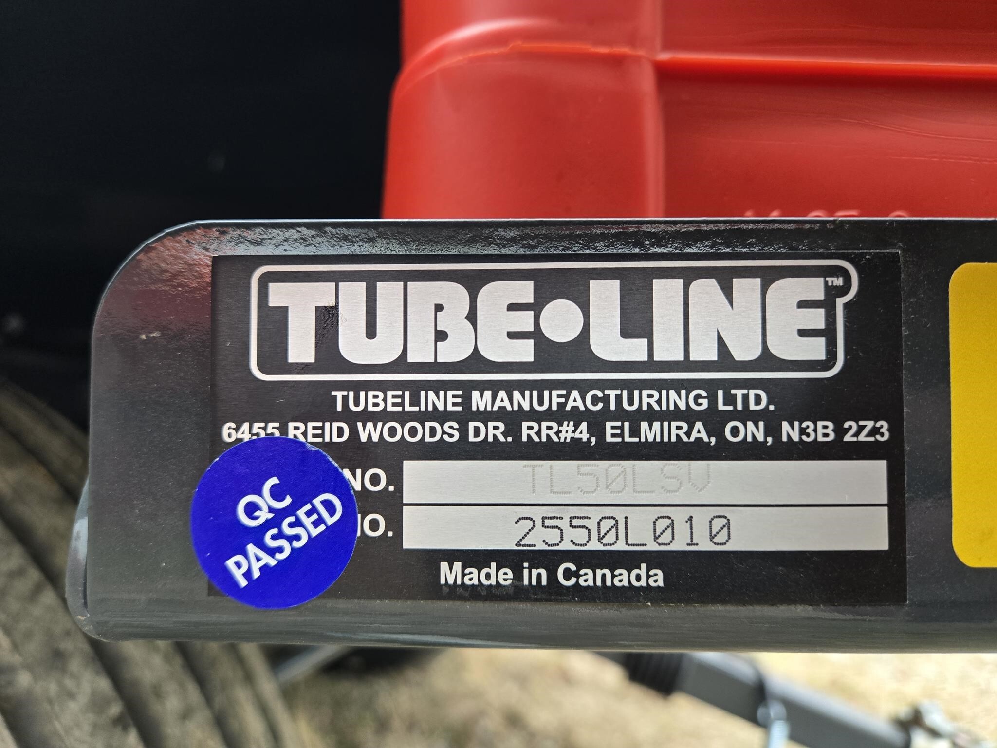  Tubeline TL50LSV Bale Wrapper