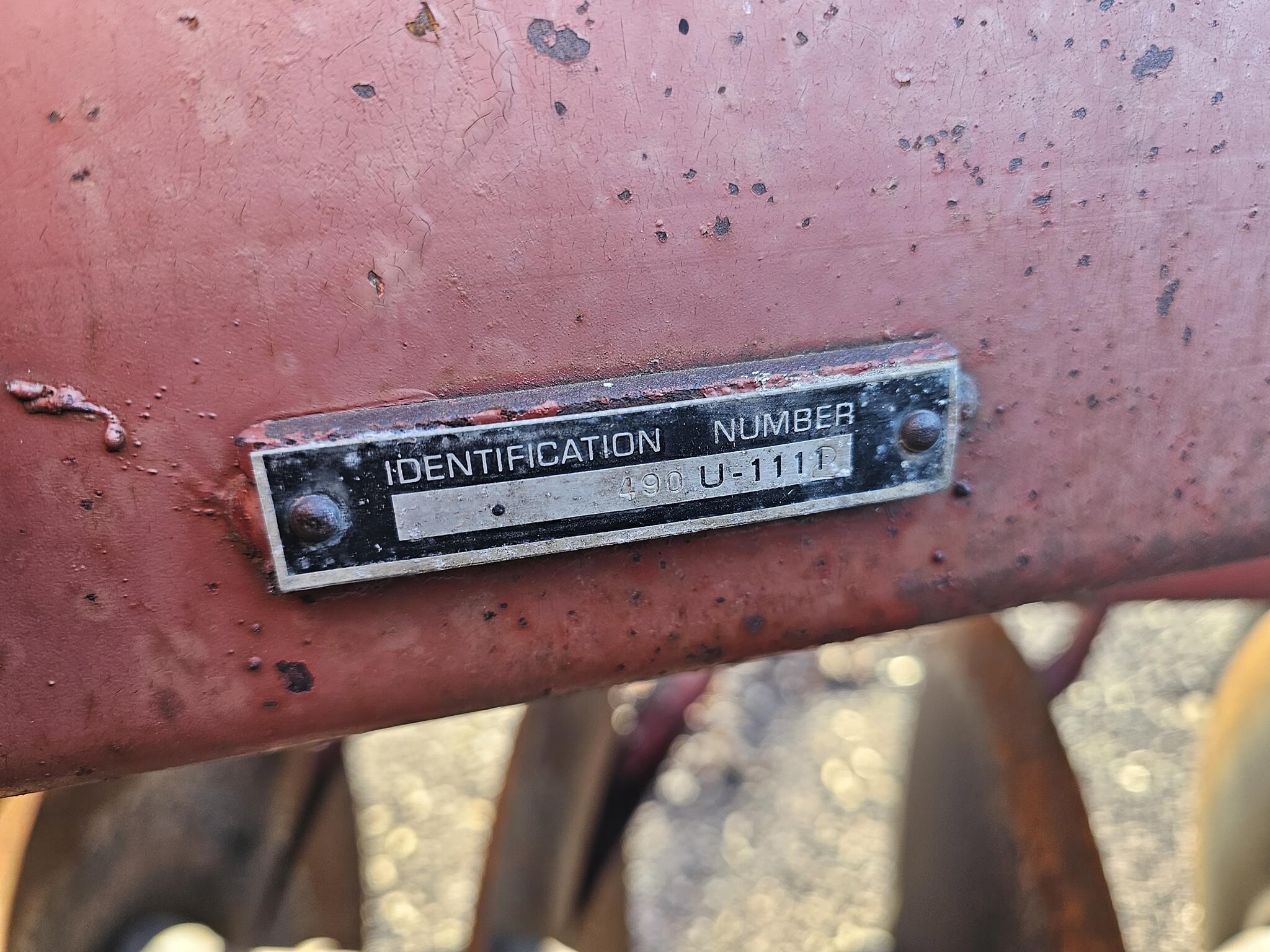  International Harvester 490 Disk