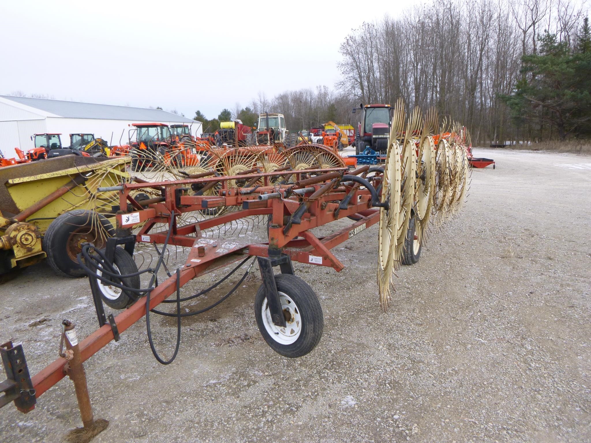  H & S BF12H Rake