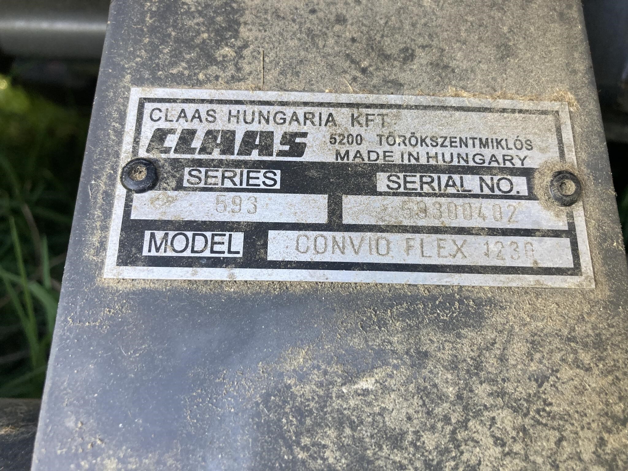 2021 Claas CONVIO FLEX 1230 Platform