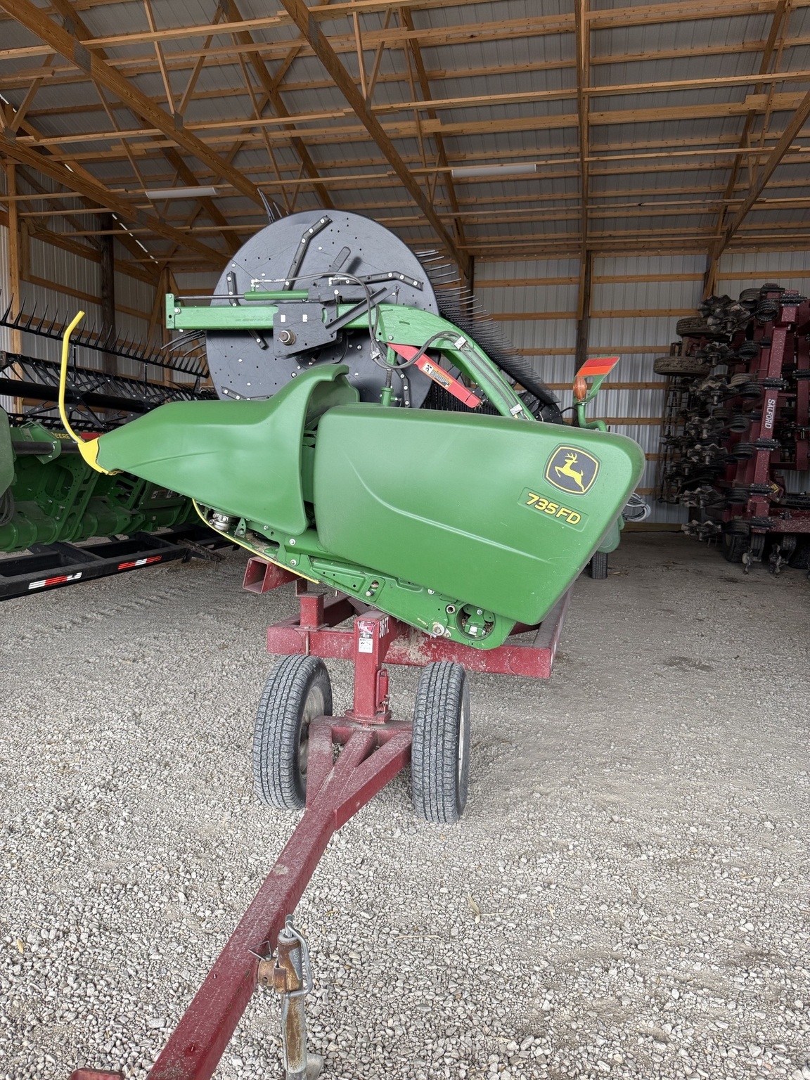 2018 John Deere 735FD Platform
