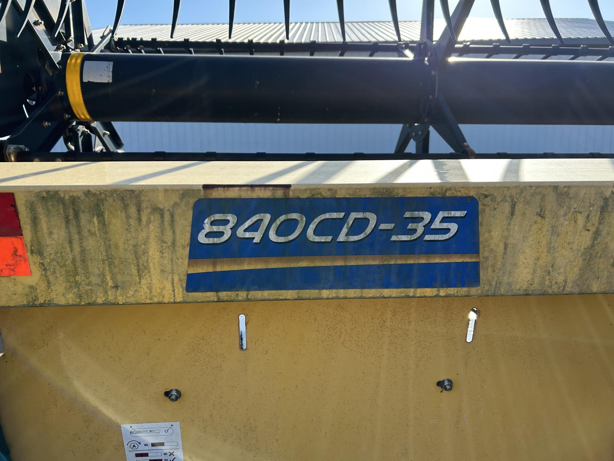 2017 New Holland 840CD Platform