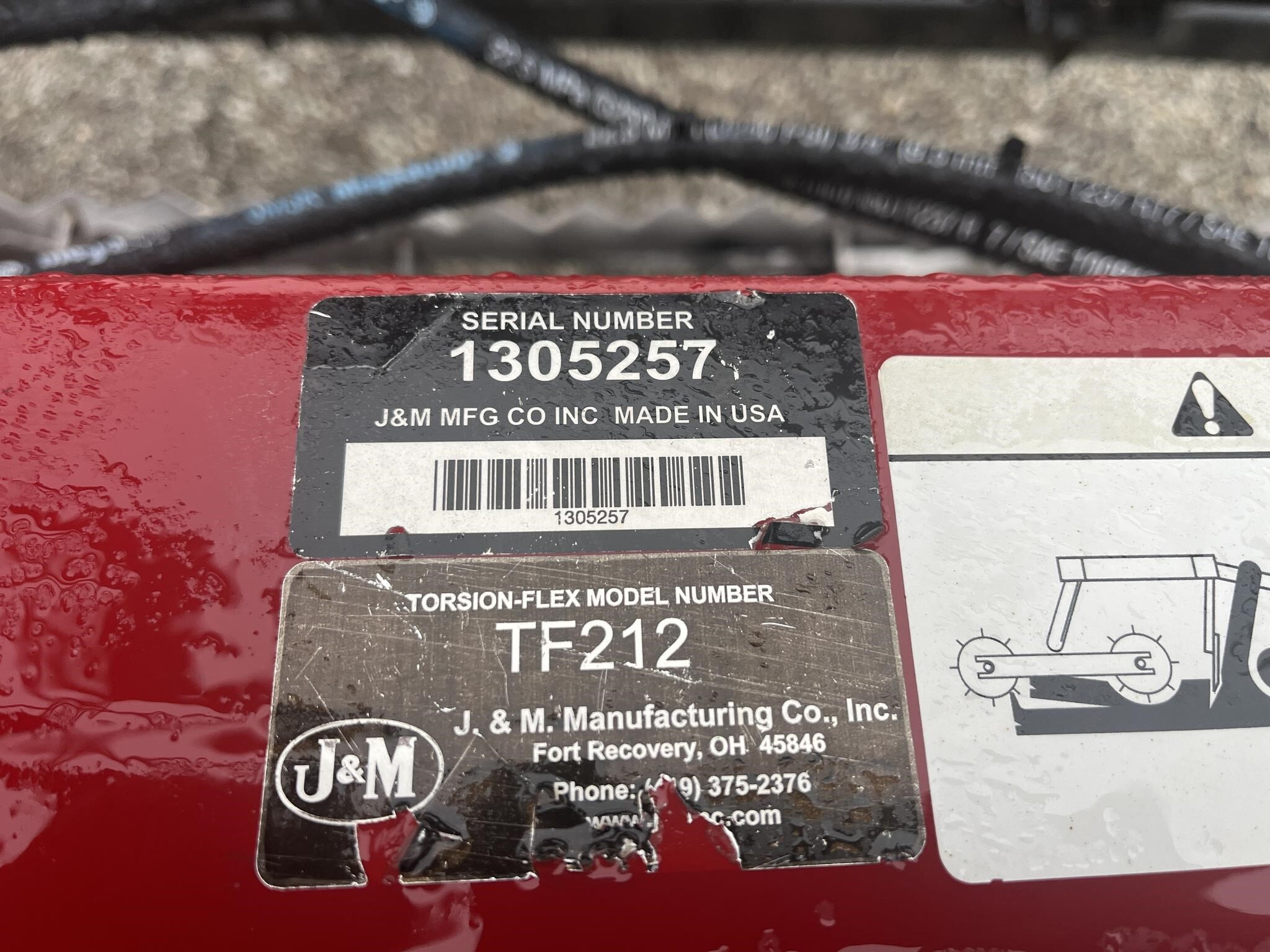 2013 J&M TF212 Harrow