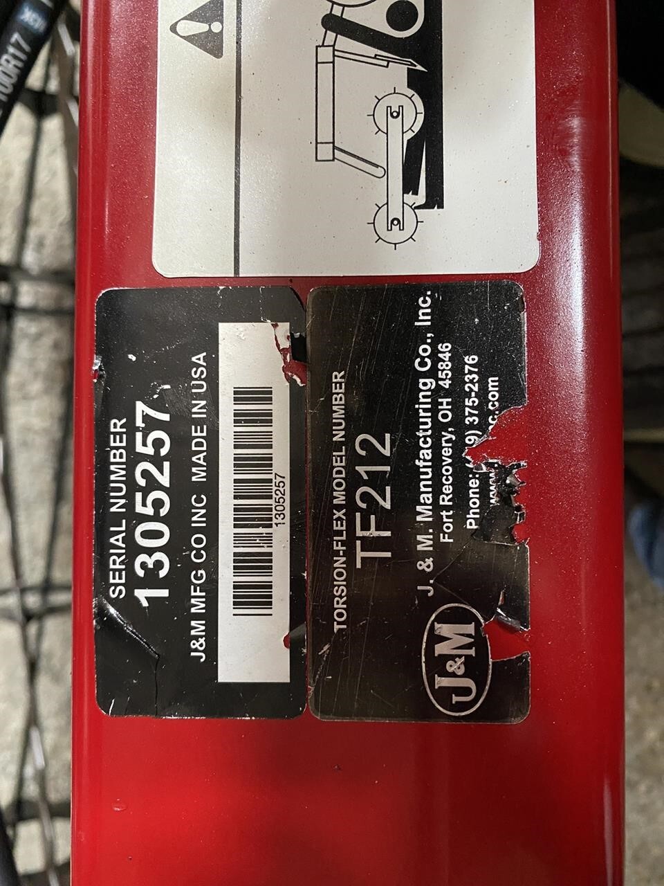 2013 J&M TF212 Harrow