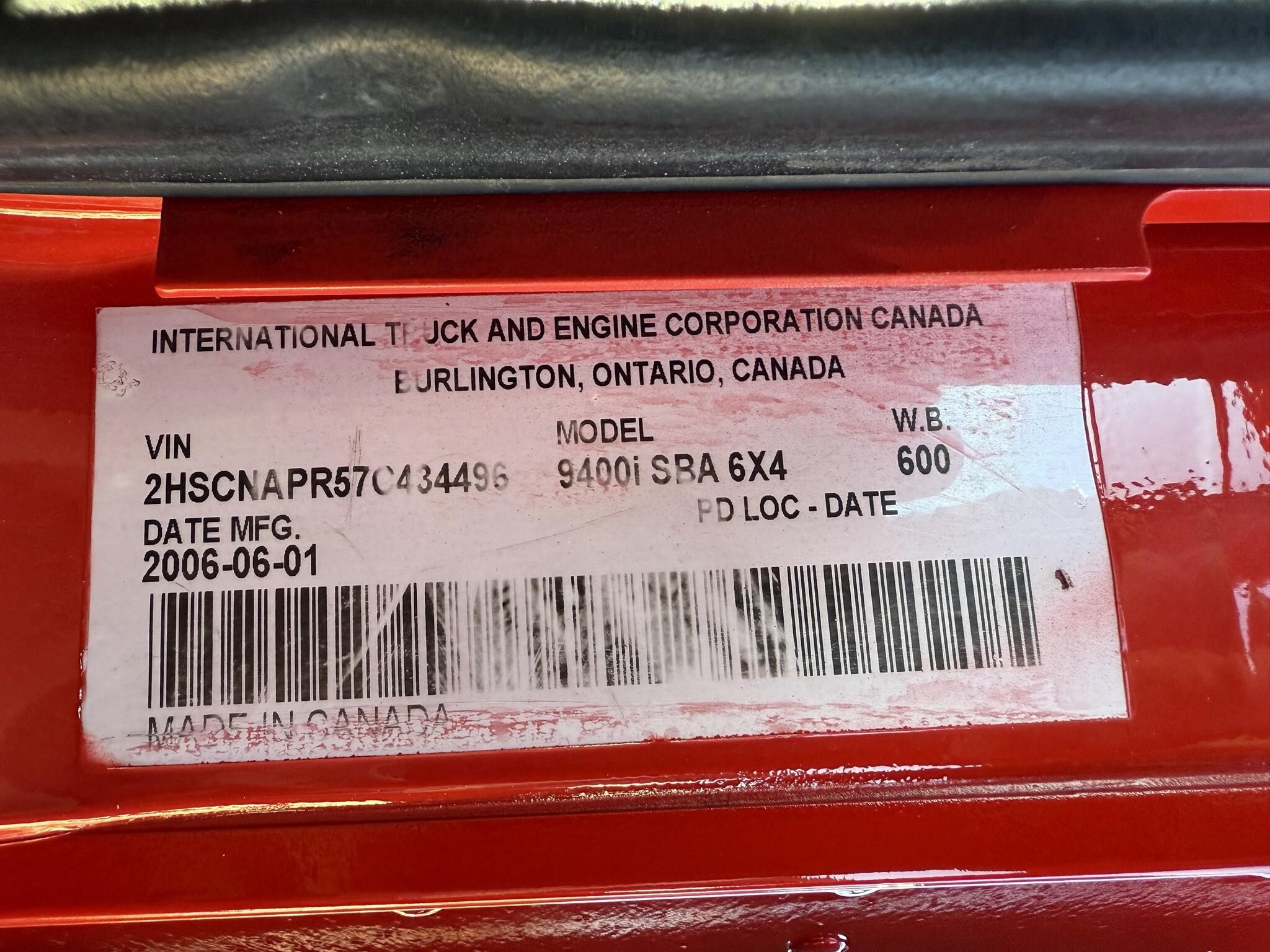 2007 International 9400 Semi Trucks/Trailer