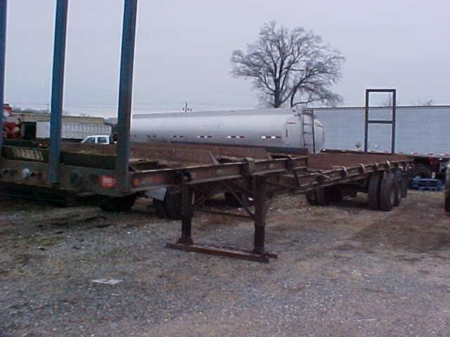 1996 Clark 45 ft LOG TRAILER Forestry and Mining