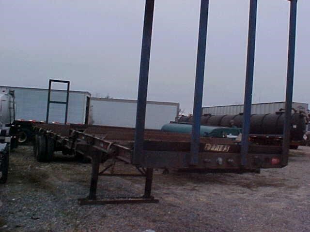 1996 Clark 45 ft LOG TRAILER Forestry and Mining