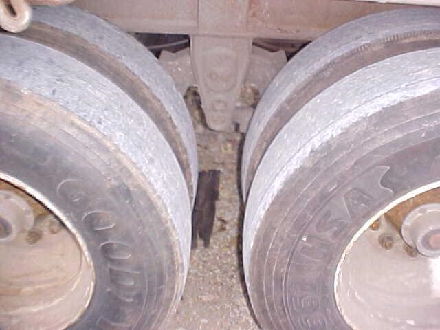 1996 Clark 45 ft LOG TRAILER Forestry and Mining