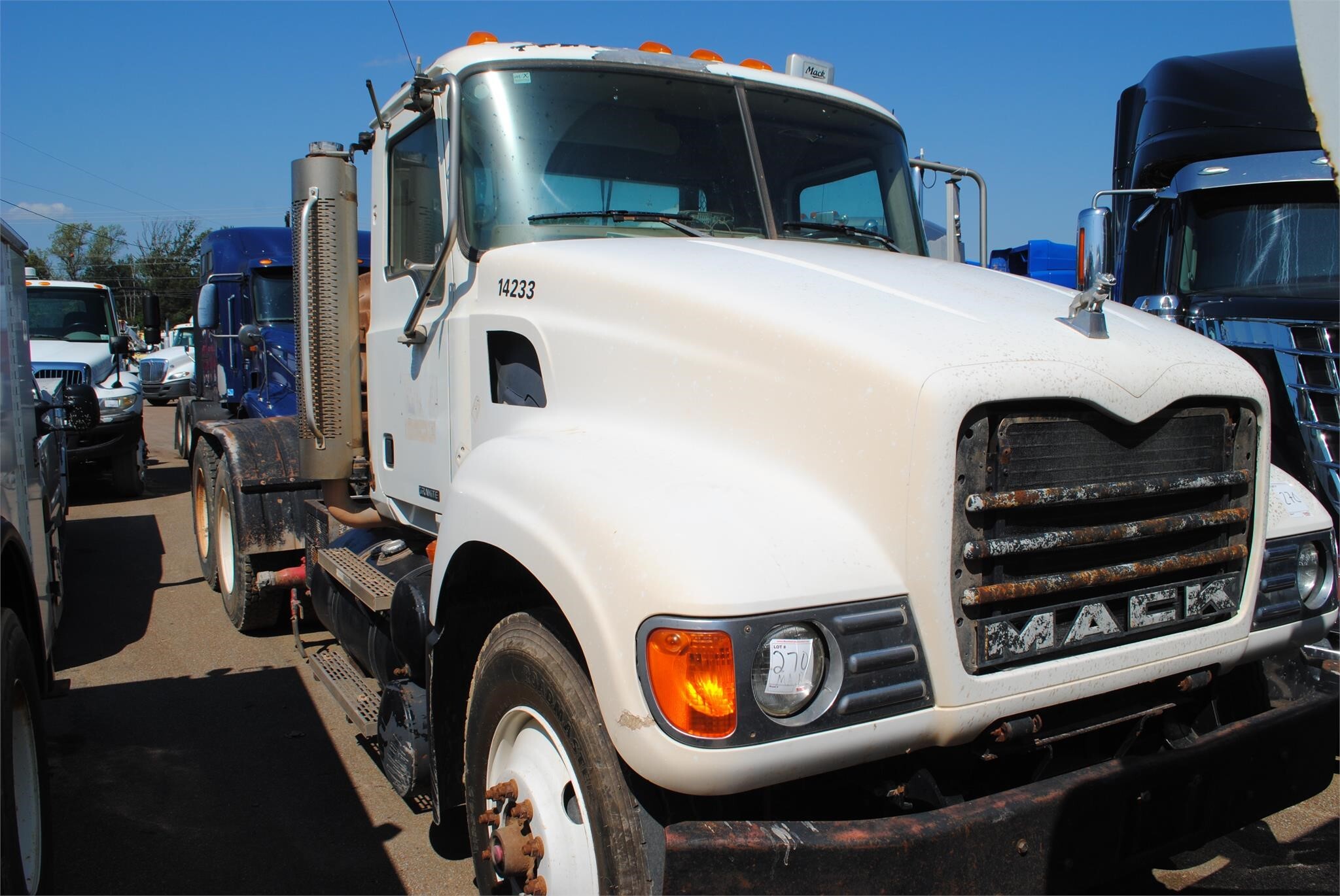 2007 Mack Granite CV713 Dump Trucks/Trailer