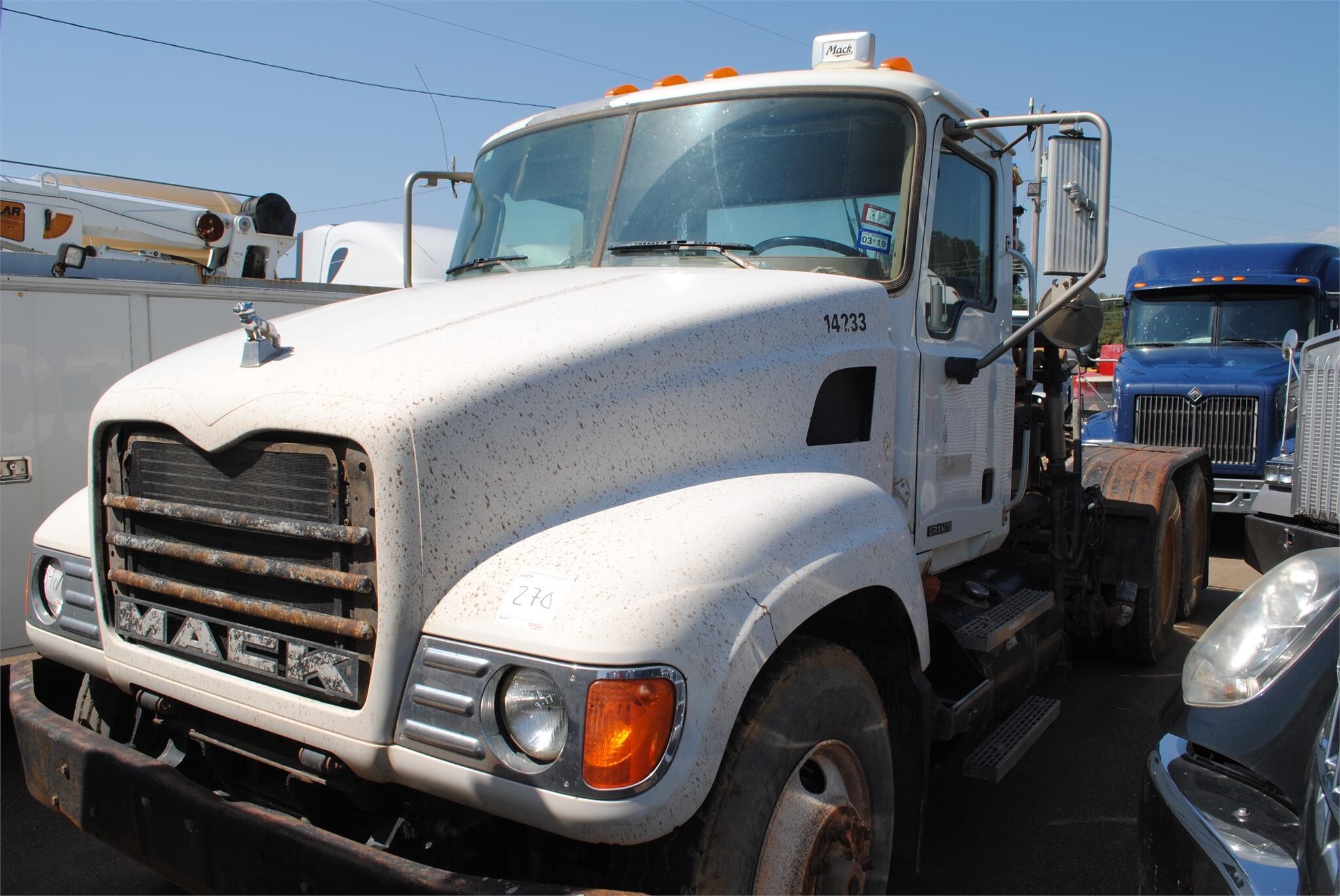 2007 Mack Granite CV713 Dump Trucks/Trailer