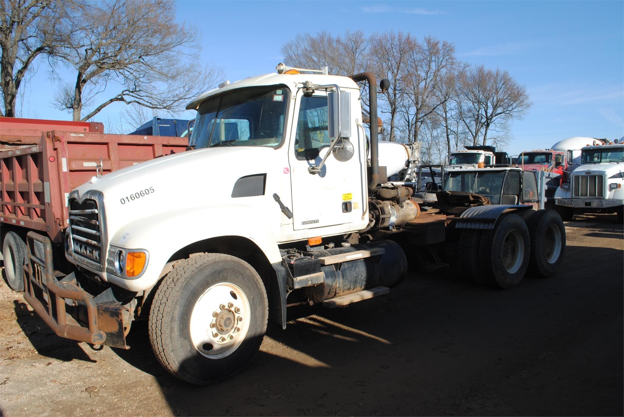 2007 Mack Granite CV713 Dump Trucks/Trailer