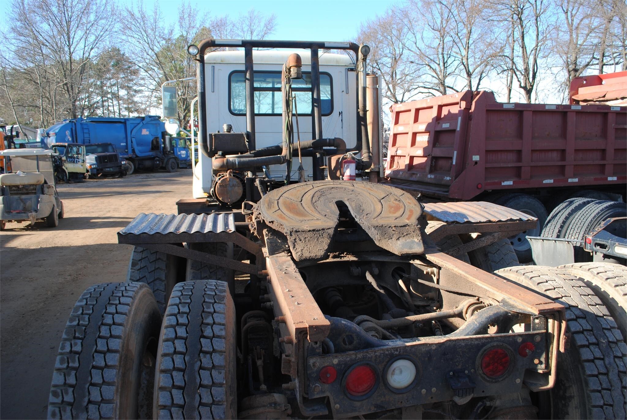 2007 Mack Granite CV713 Dump Trucks/Trailer
