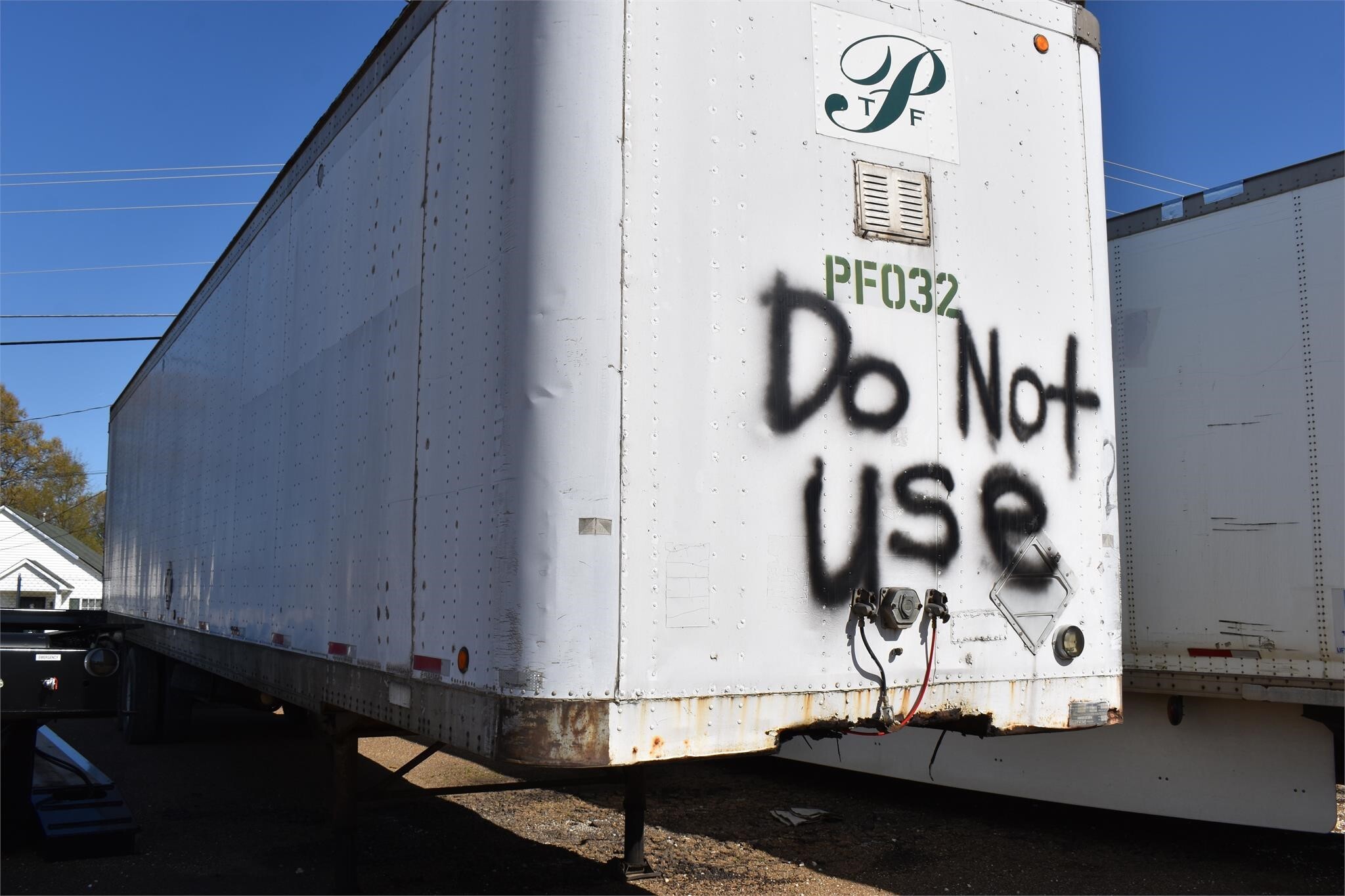 1984 Lufkin 45 FT DRY VAN Box Trucks/Trailer