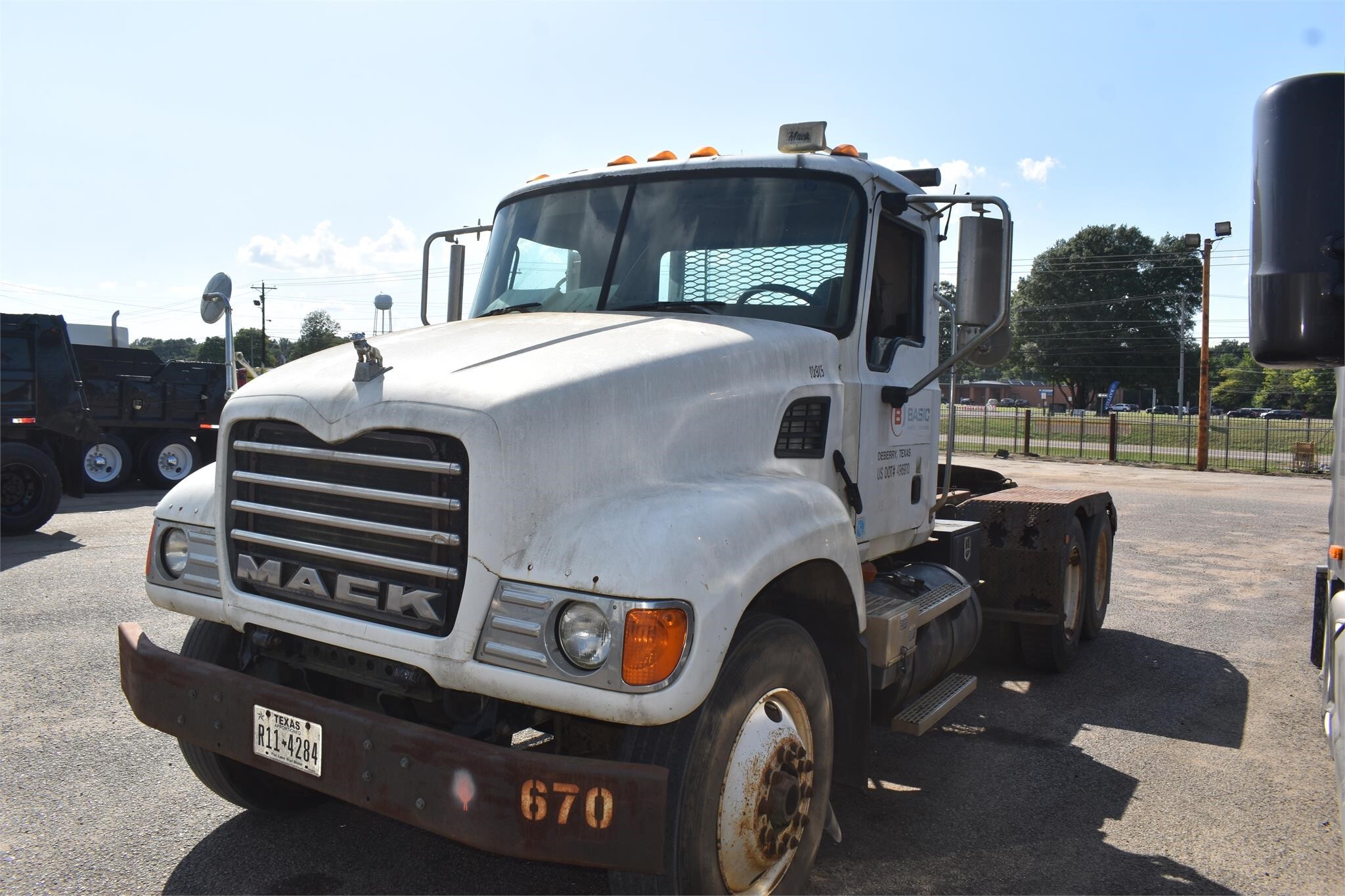 2004 Mack Granite CV713 Dump Trucks/Trailer