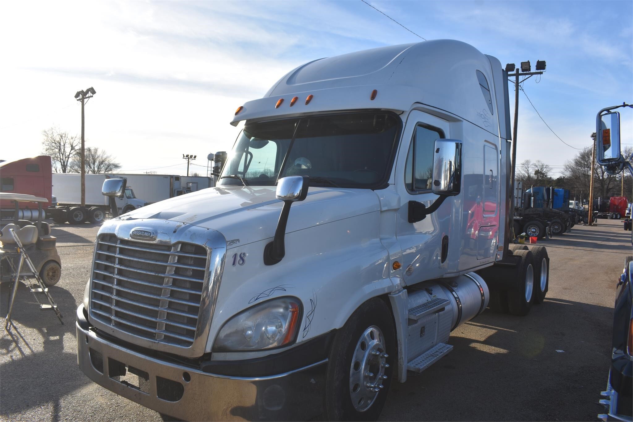 2016 Freightliner Cascadia 125 Semi Trucks/Trailer