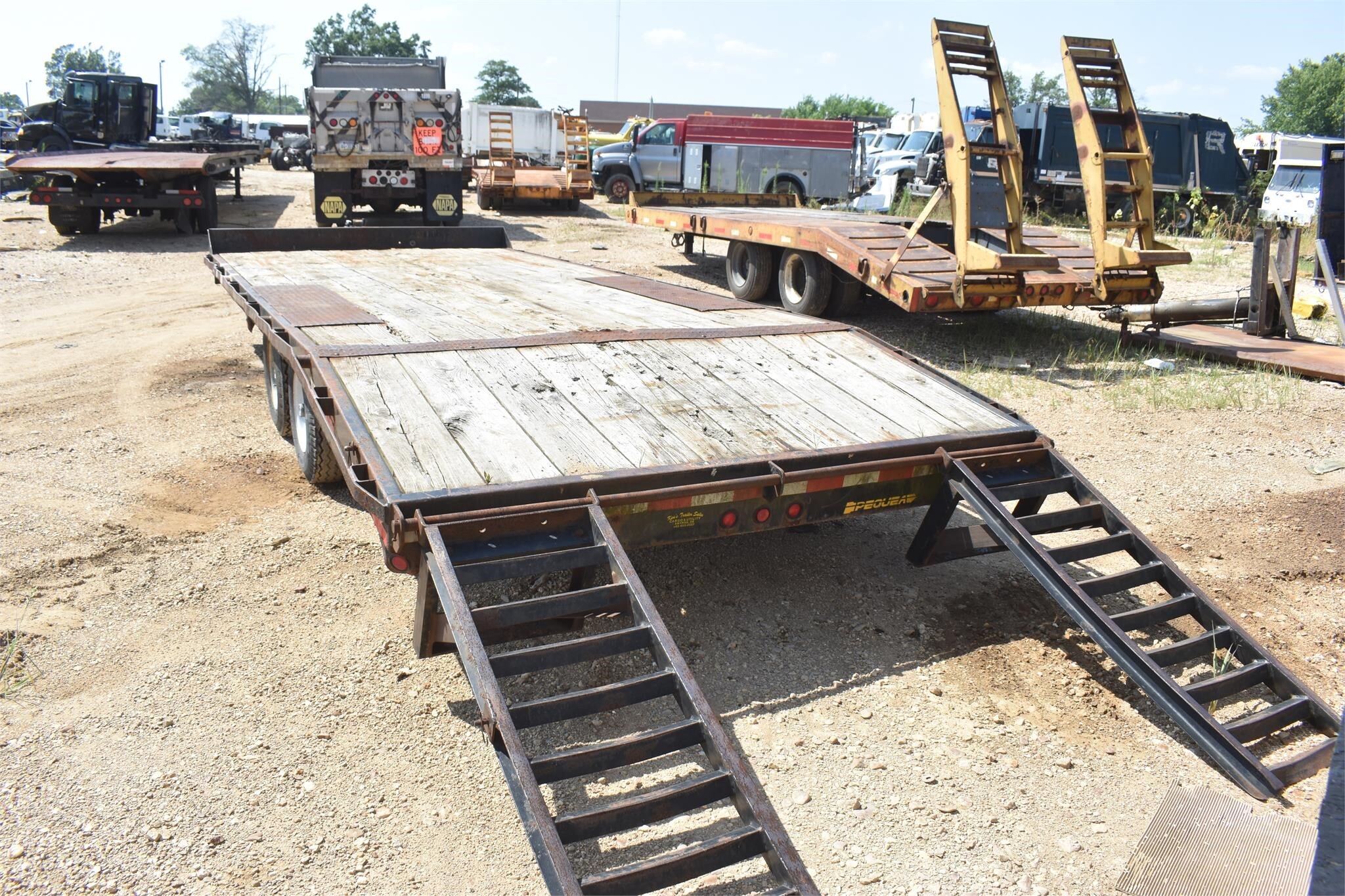 2007 Pequea 6 TPN PINTLE Flatbed Trucks/Trailer