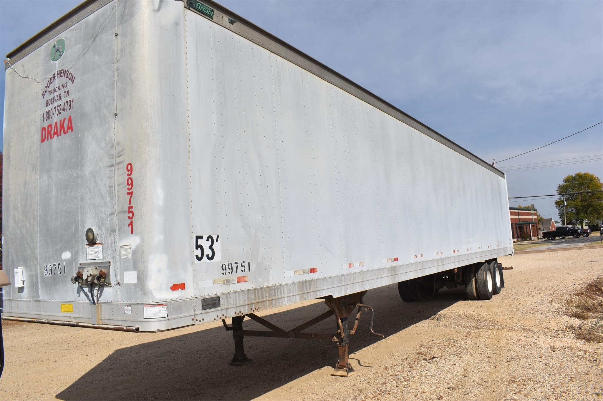 1999 Great Dane 53 FT DRY VAN Box Trucks/Trailer