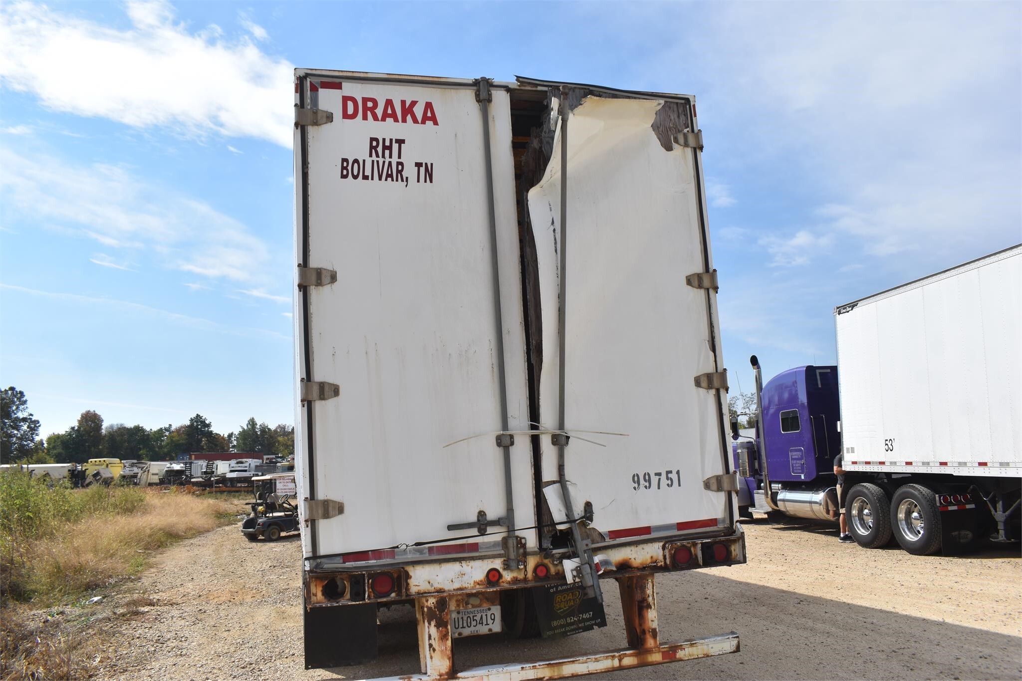 1999 Great Dane 53 FT DRY VAN Box Trucks/Trailer