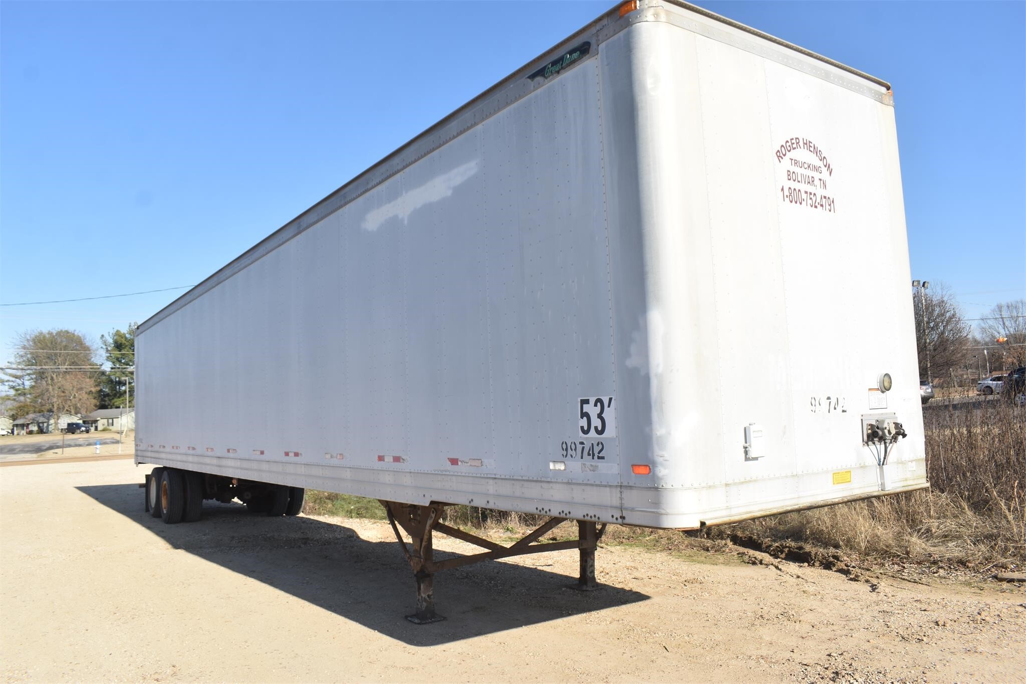 1999 Great Dane 53 FT DRY VAN Box Trucks/Trailer