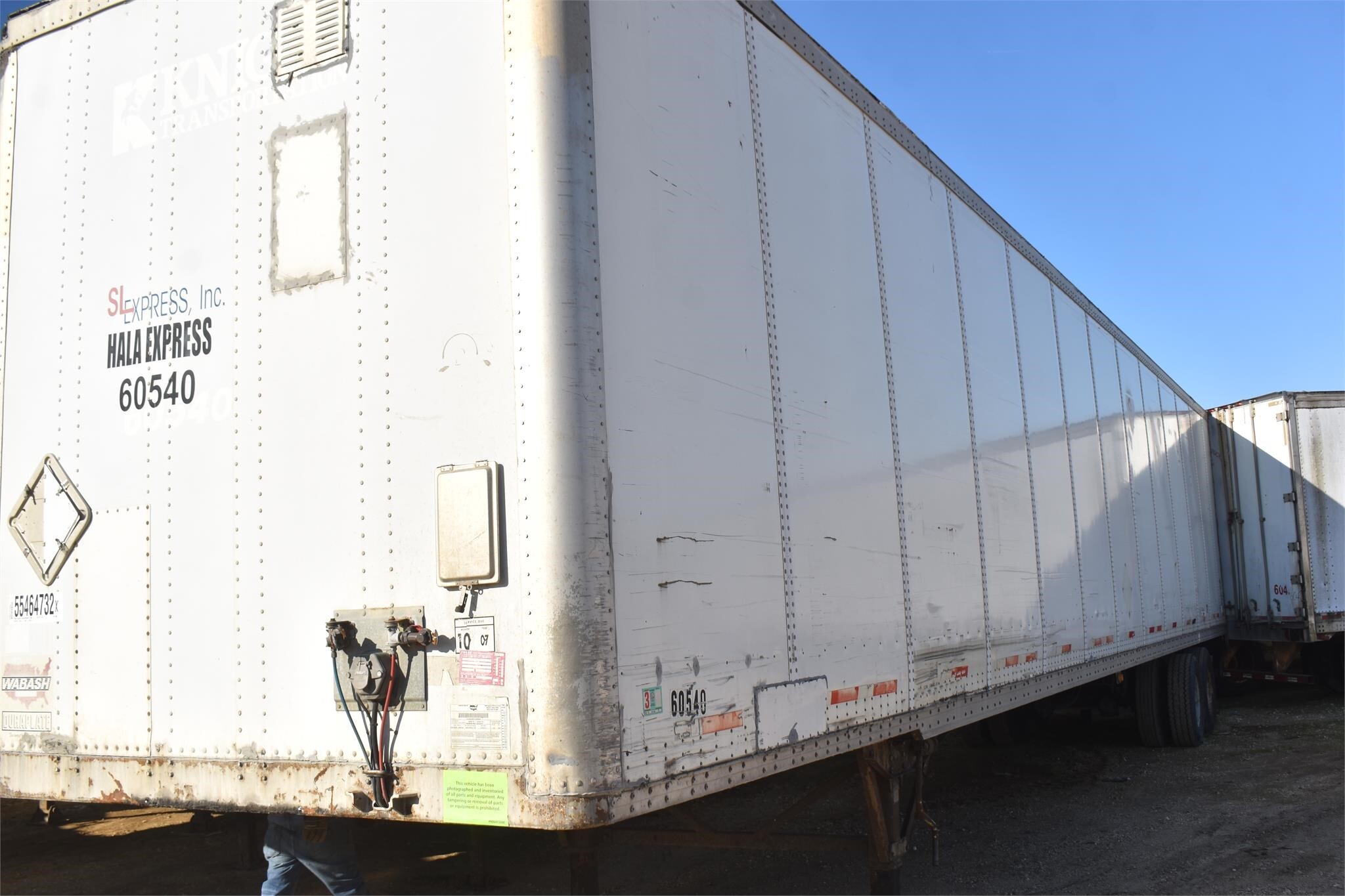 2000 Wabash 53 FT DRY VAN Box Trucks/Trailer