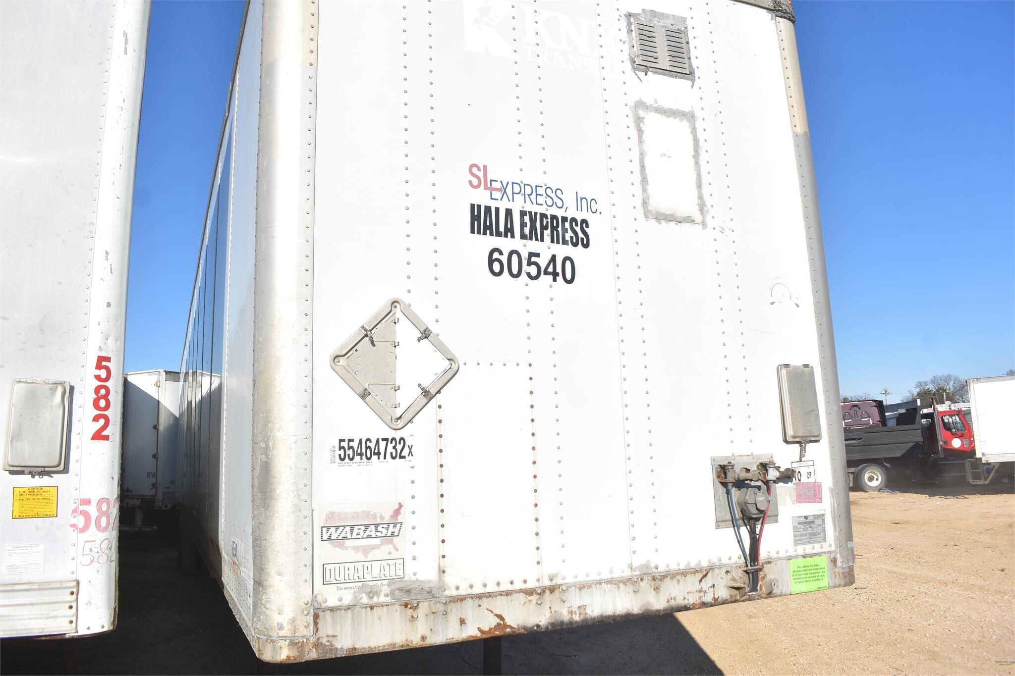 2000 Wabash 53 FT DRY VAN Box Trucks/Trailer