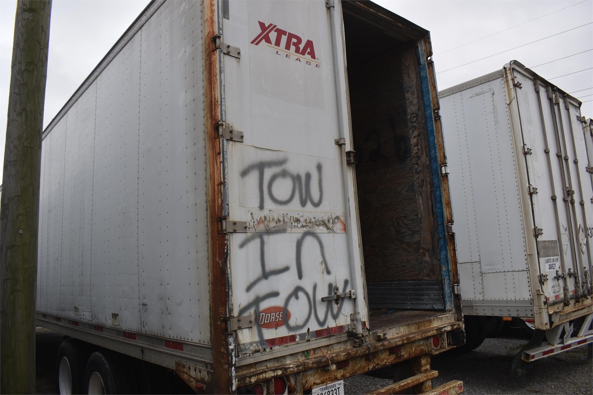 1996 Wabash 53 FT DRY VAN Box Trucks/Trailer