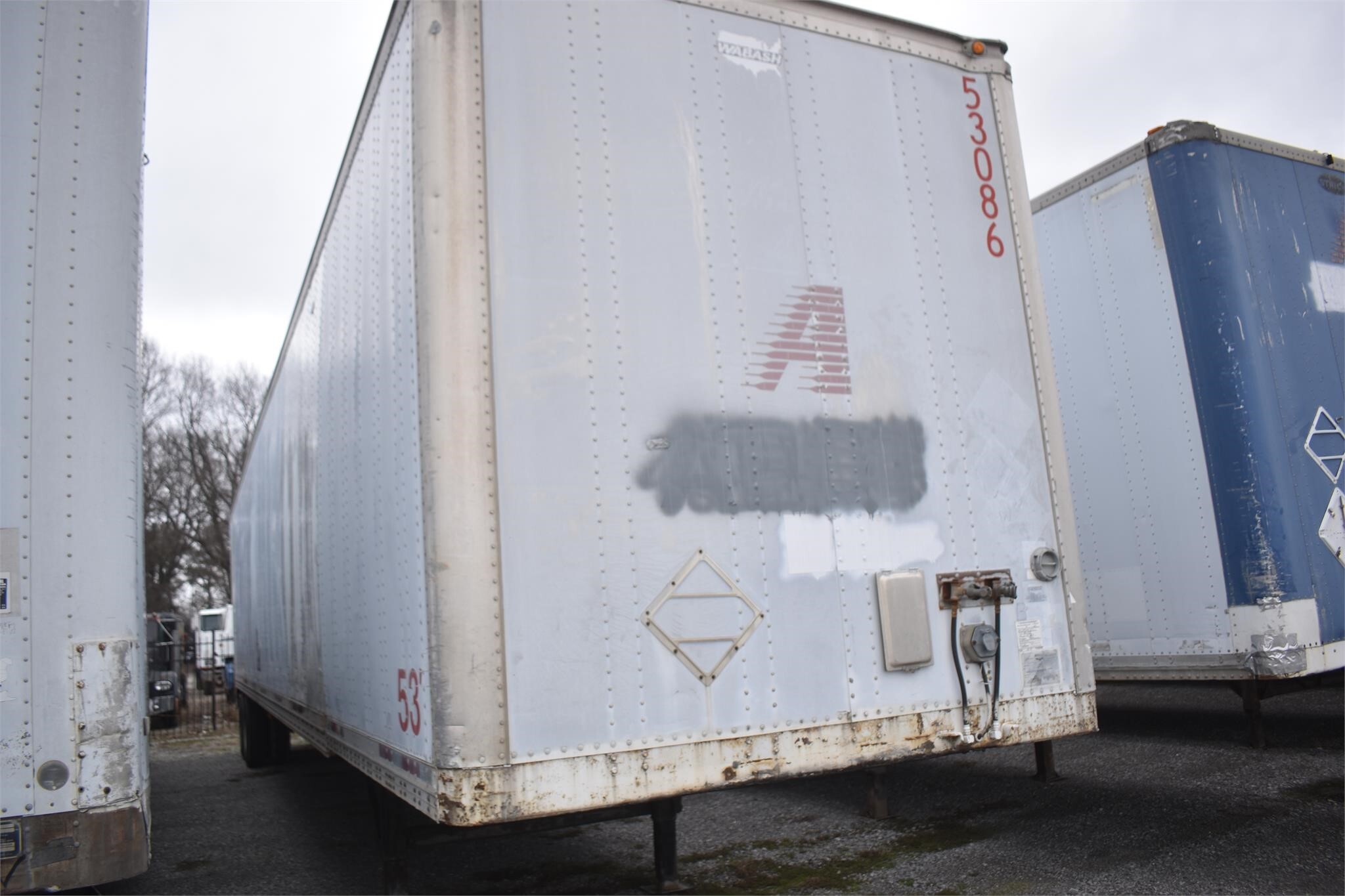 1997 Wabash 53 FT DRY VAN Box Trucks/Trailer