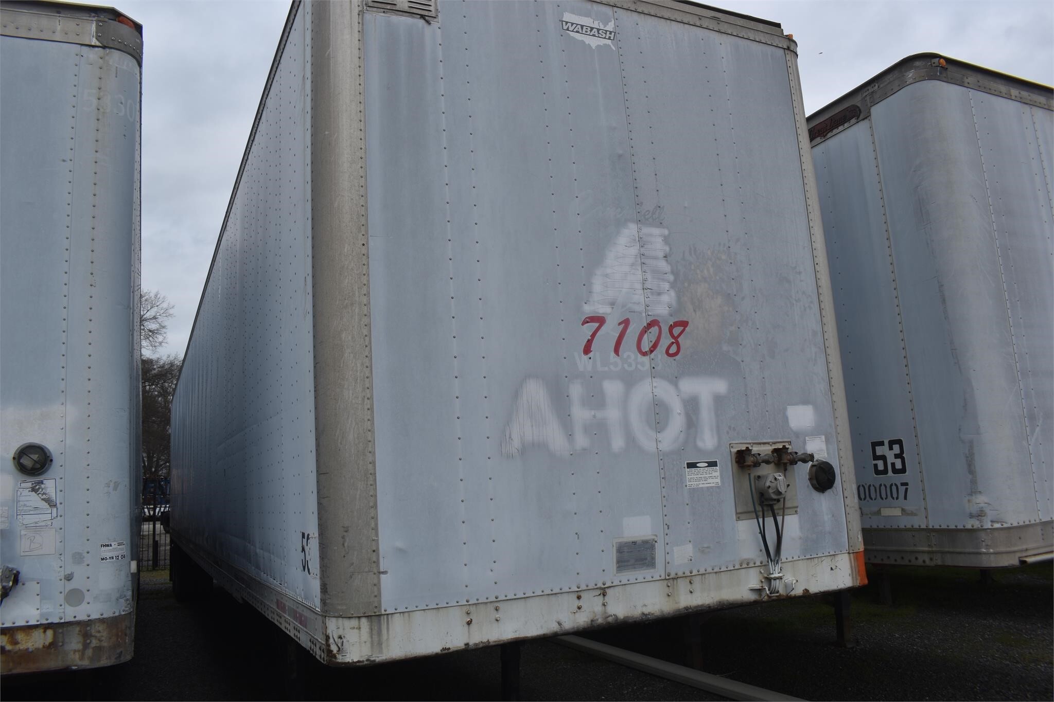 1999 Wabash 53' Box Trucks/Trailer